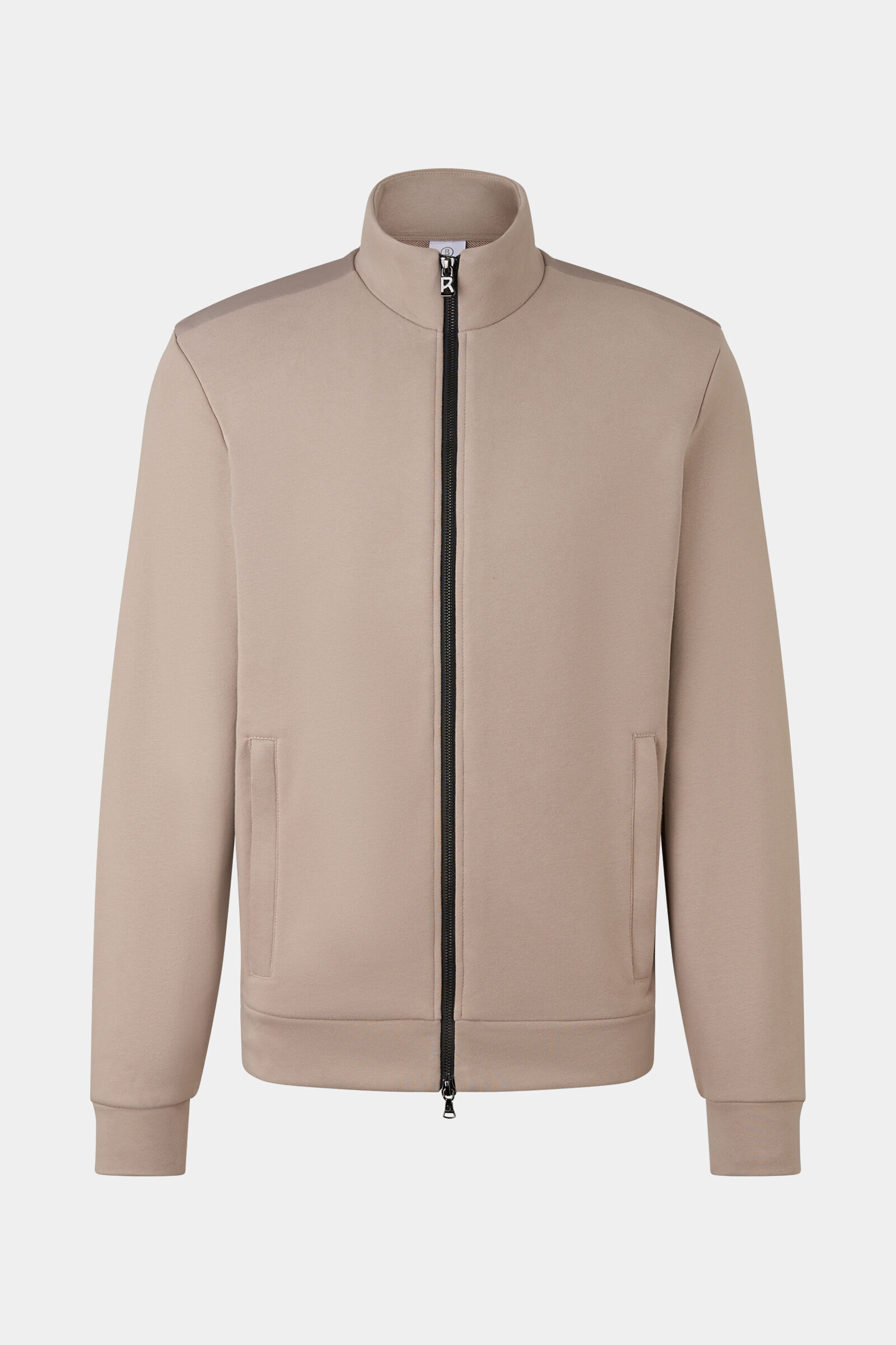 Mario jersey jacket Greige