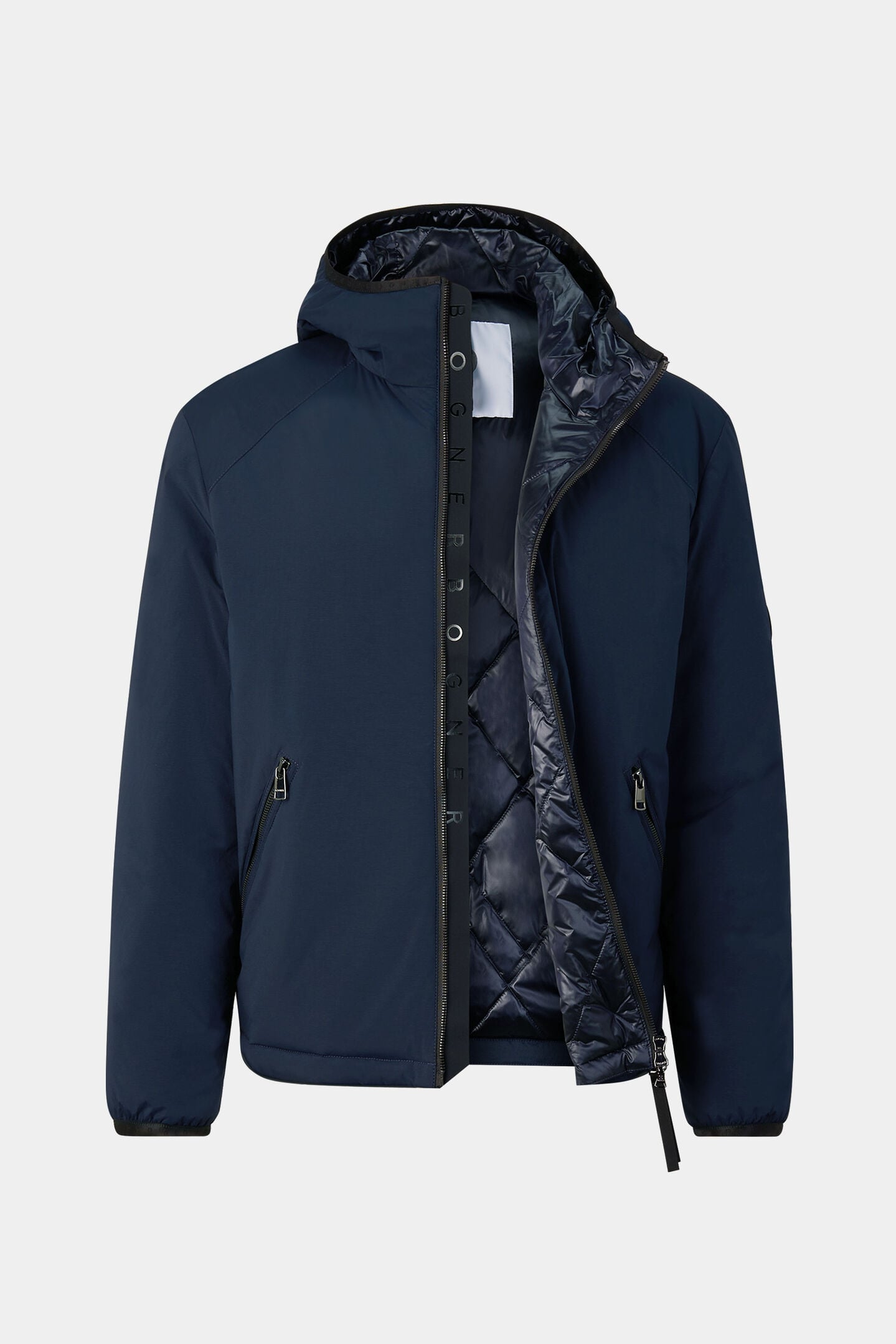 Clio lichte donzen jas Marineblauw