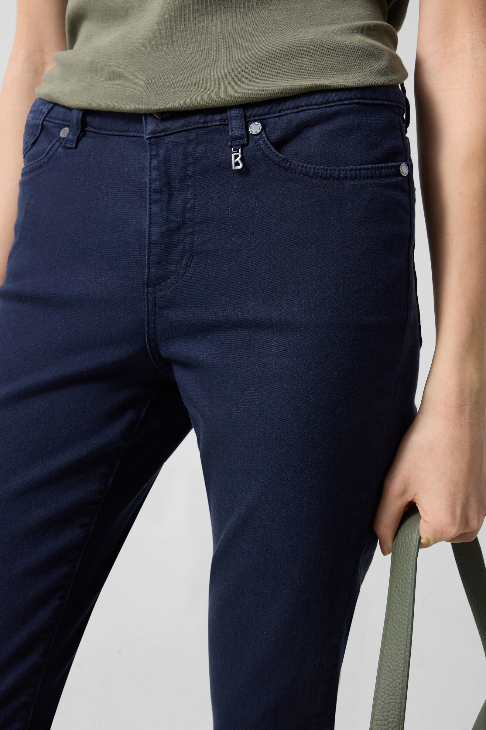 7/8 slim fit jeans Julie Navy blue