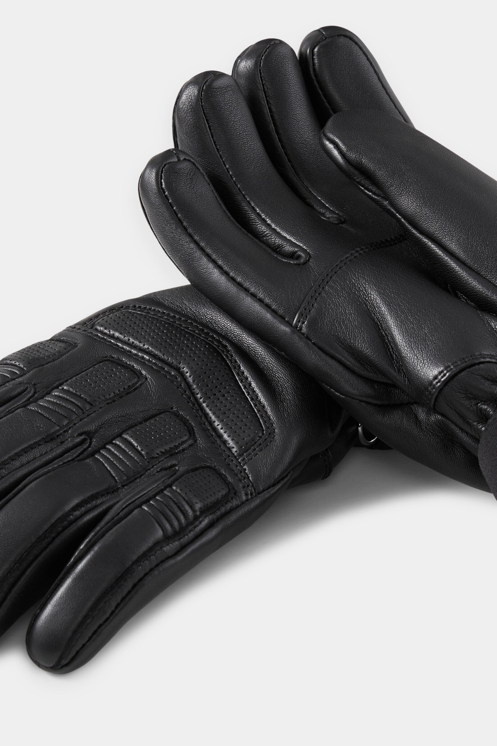 Leather gloves Lidia Black