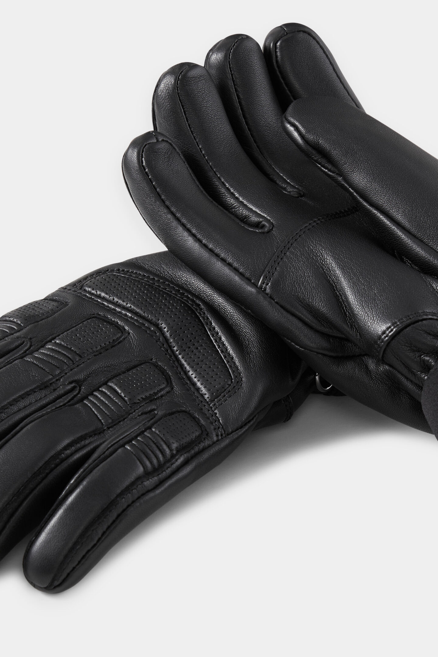 Lidia Leather gloves Black