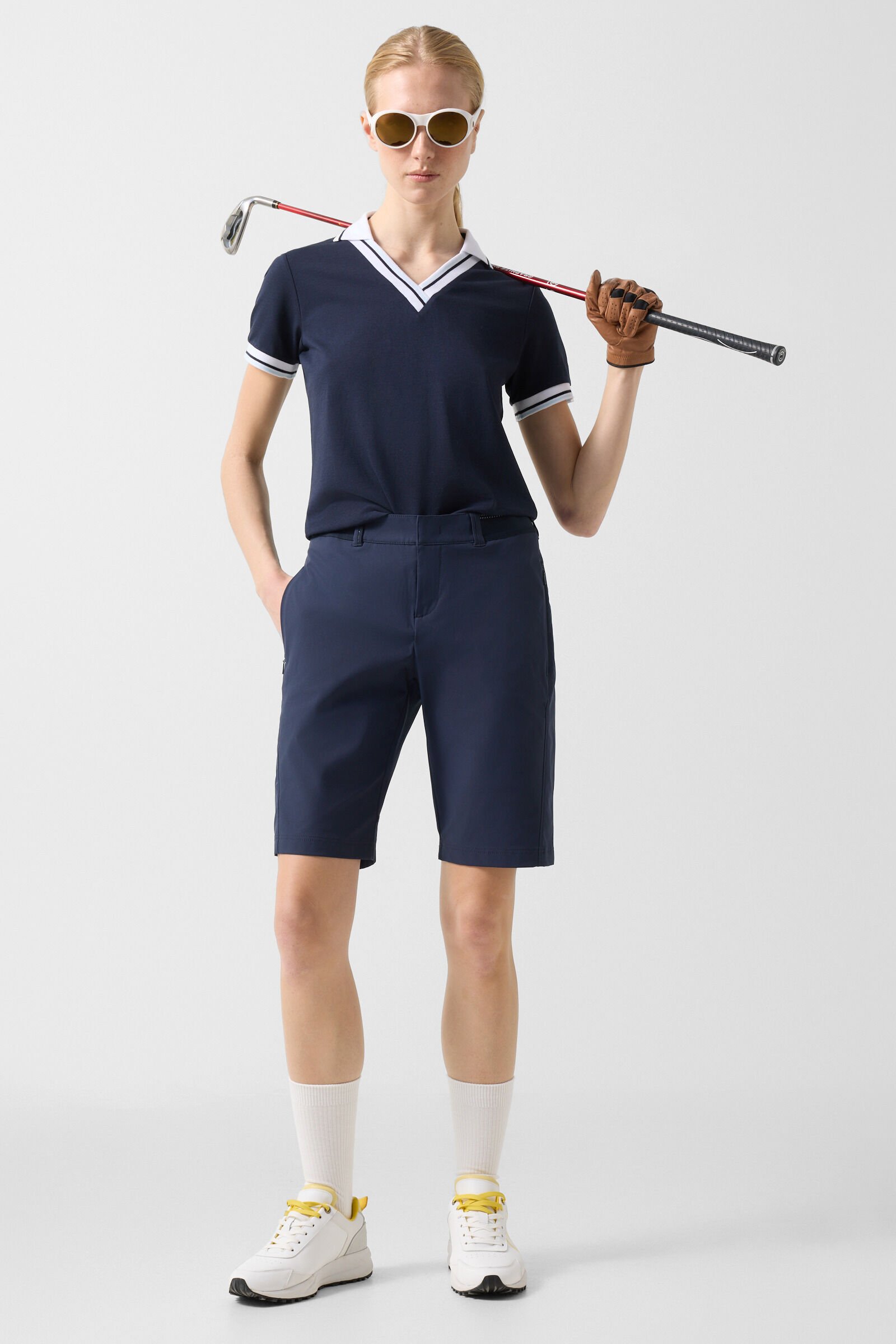 Zita functional Bermuda shorts Navy blue