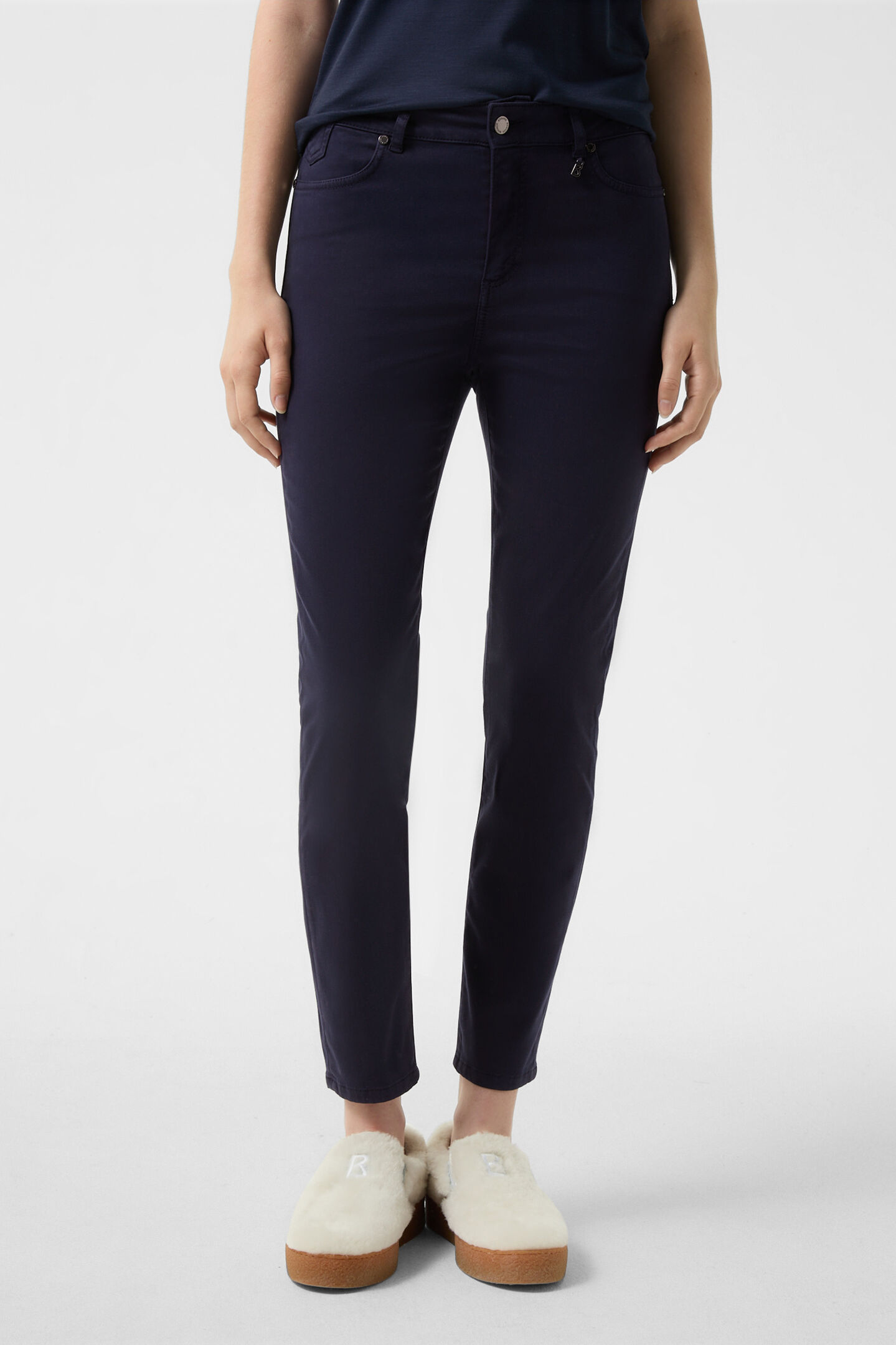 7/8-Hose Julie Navy-Blau