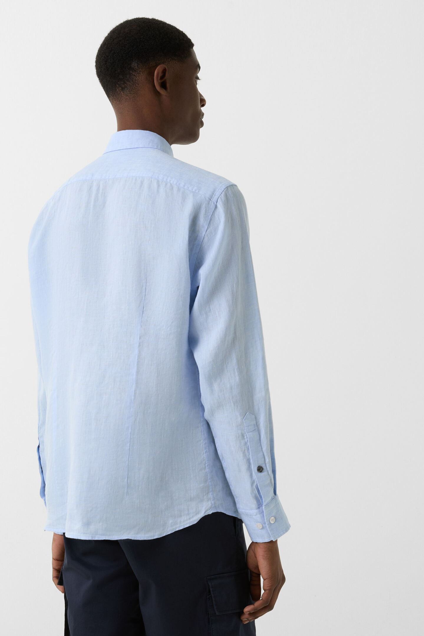 Timi linen shirt Light blue