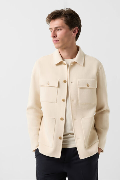 Doubleface-Overshirt Larry Creme Doubleface-Overshirt Larry Creme