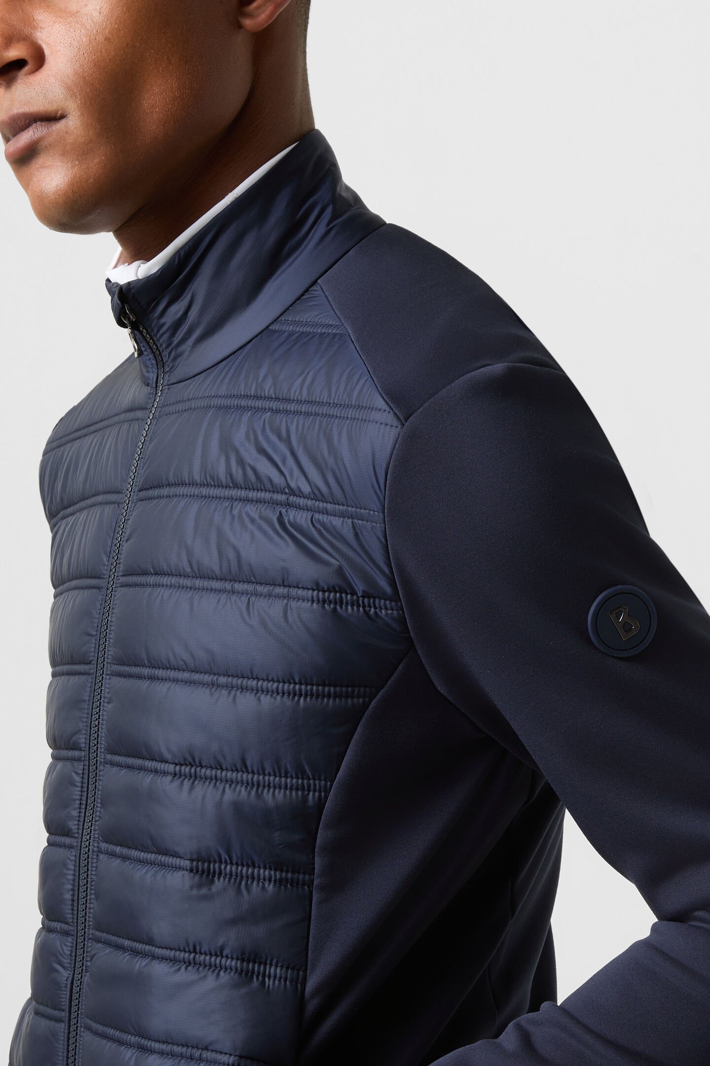 Hybrid-Jacke Florin Navy-Blau