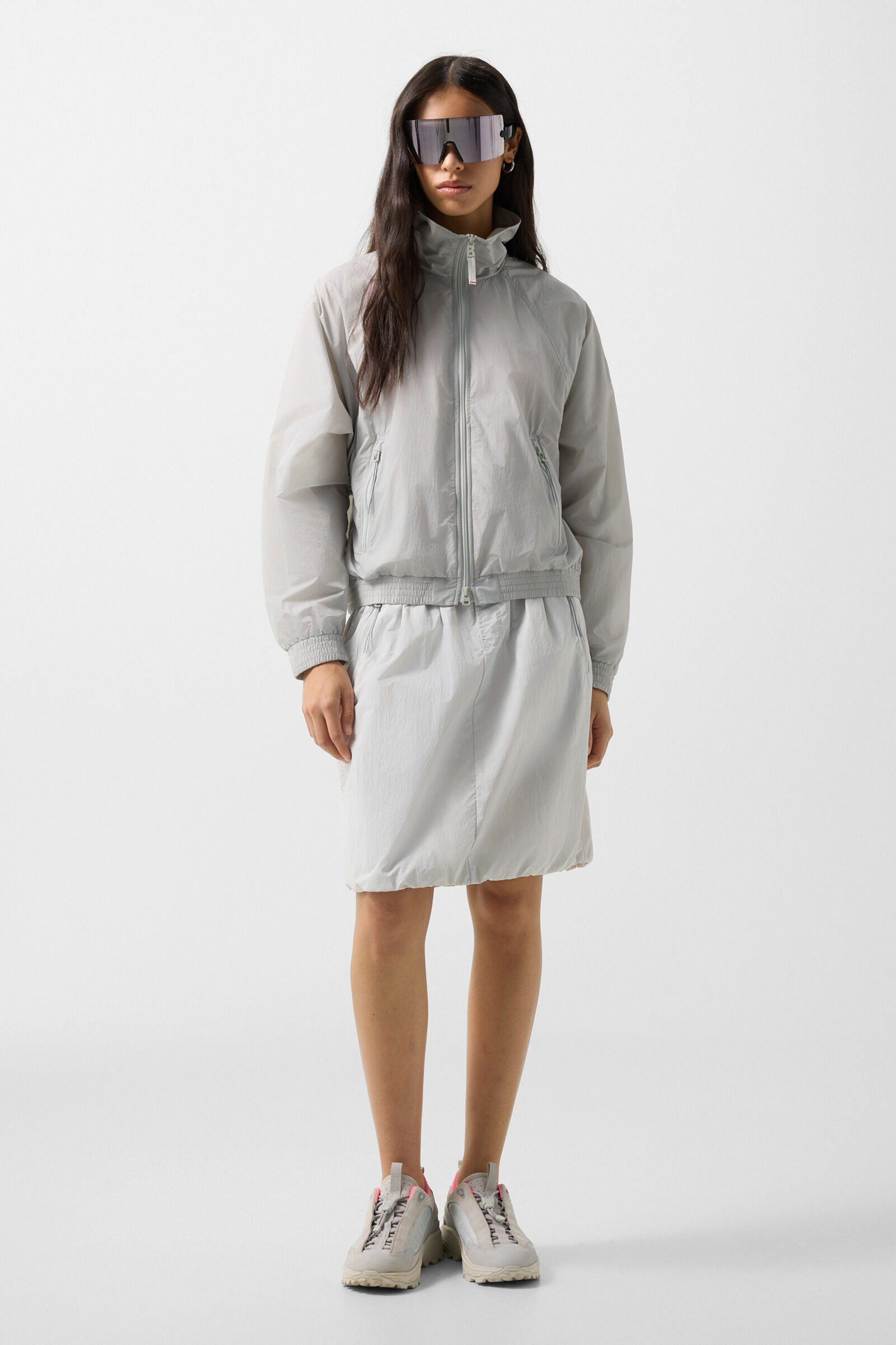 Lightweight-Jacke Keke Hellgrau