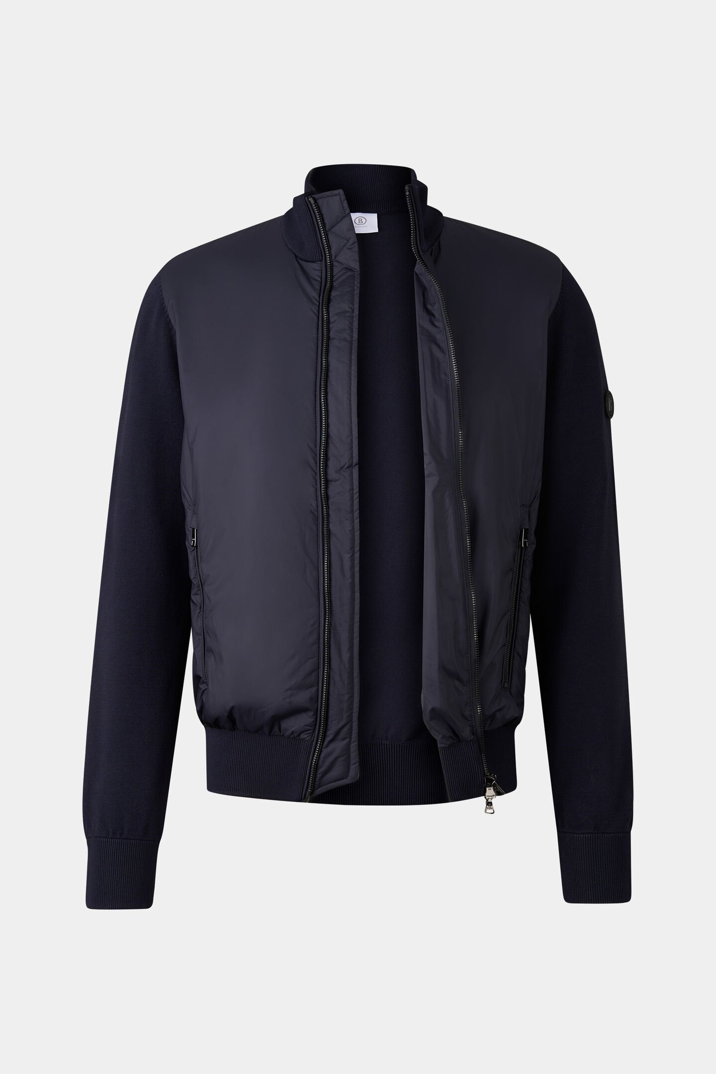Hybrid-Strickjacke Zisco Navy-Blau