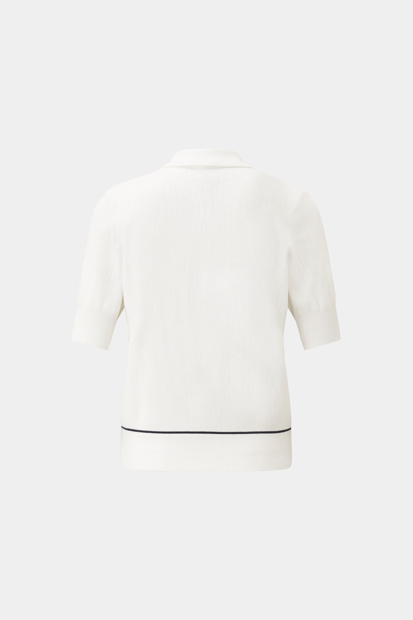 Maia knitted polo shirt Off-white