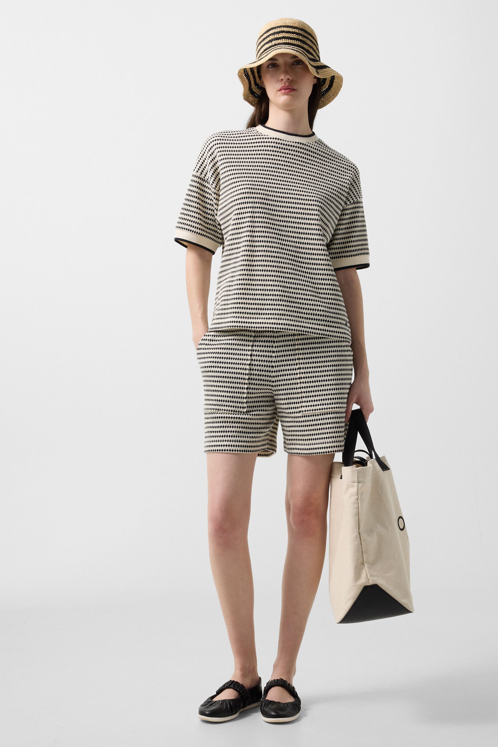 Sophie sweatshirt Black/Off-White