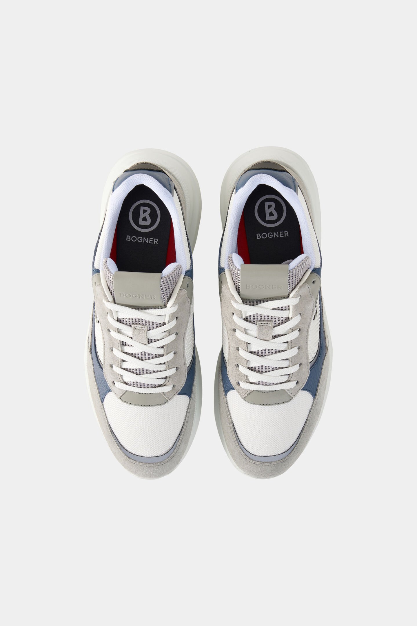 Sneaker Bilbao Grau/Weiß/Blau