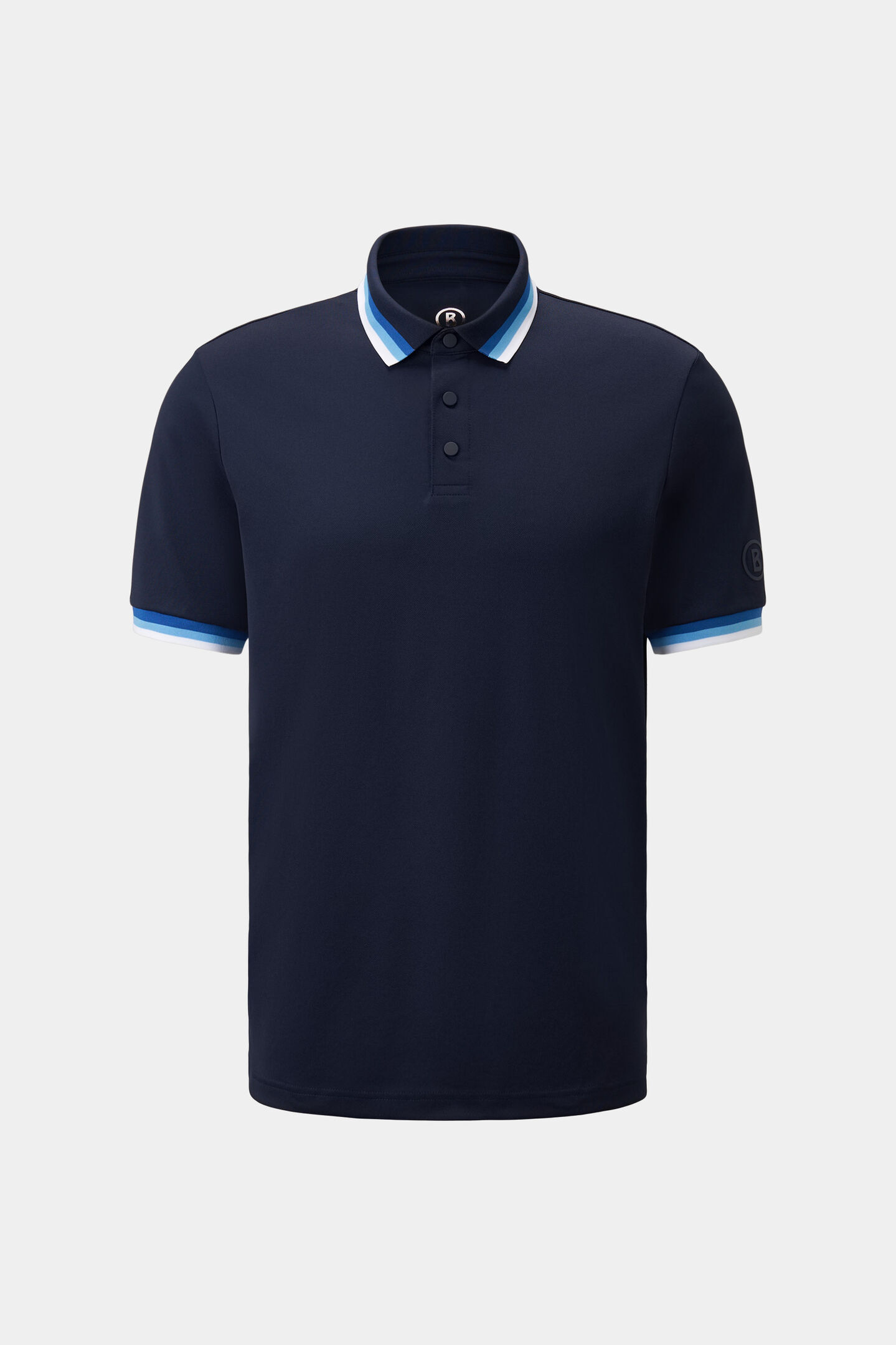Arik functional short-sleeved top Navy blue