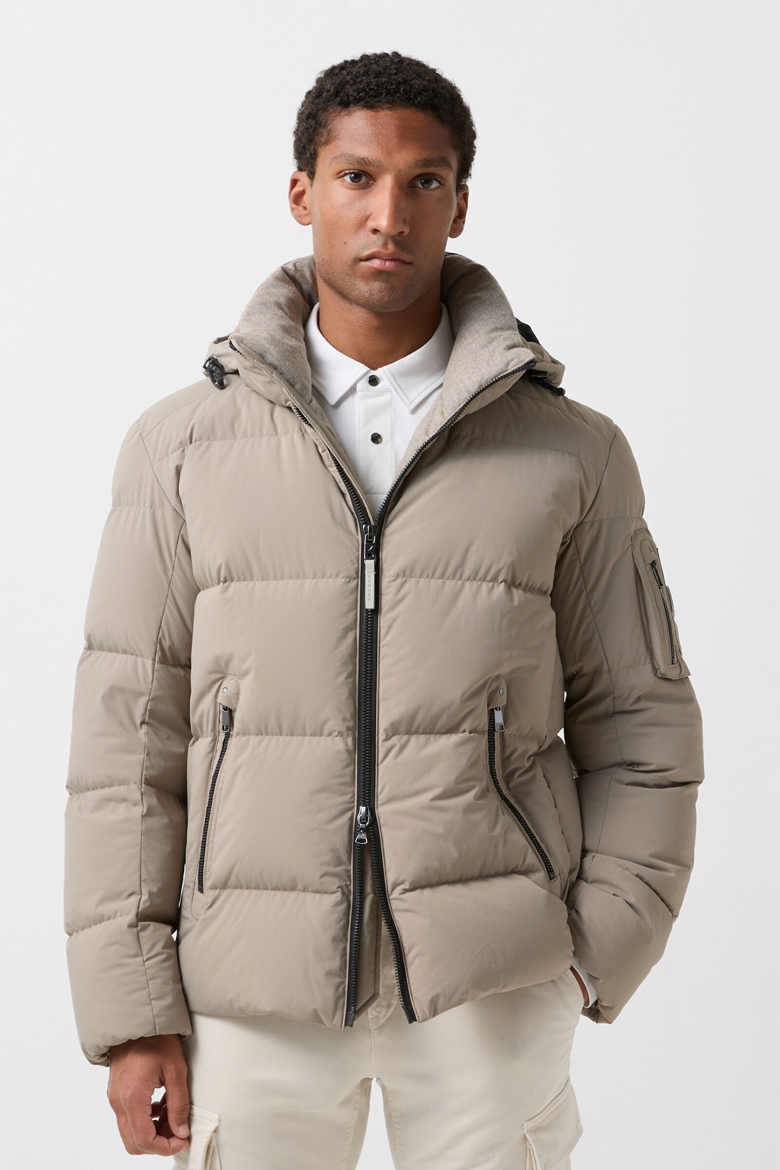 Jamy down jacket Greige