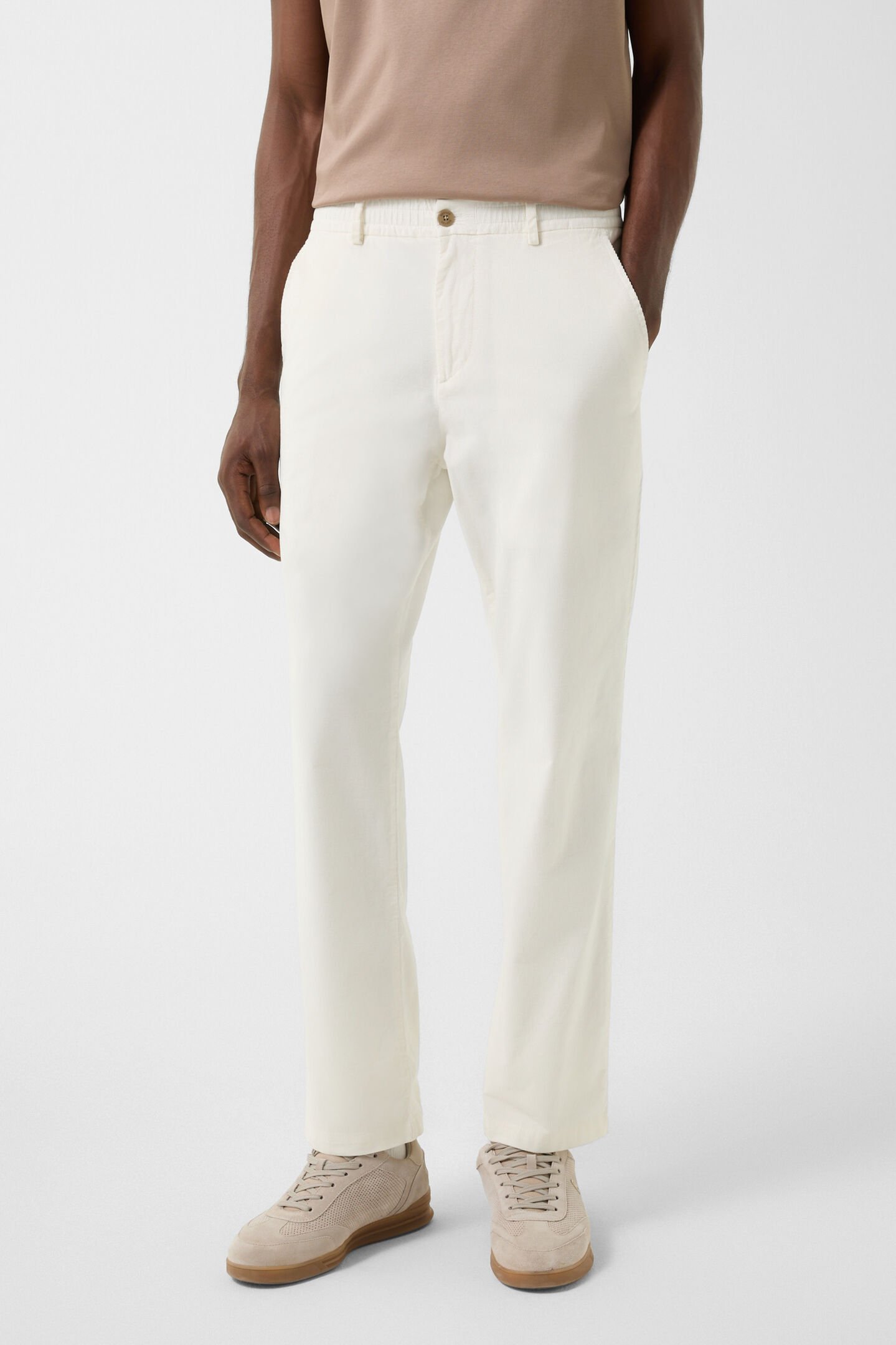Cordhose Marcus Off-White