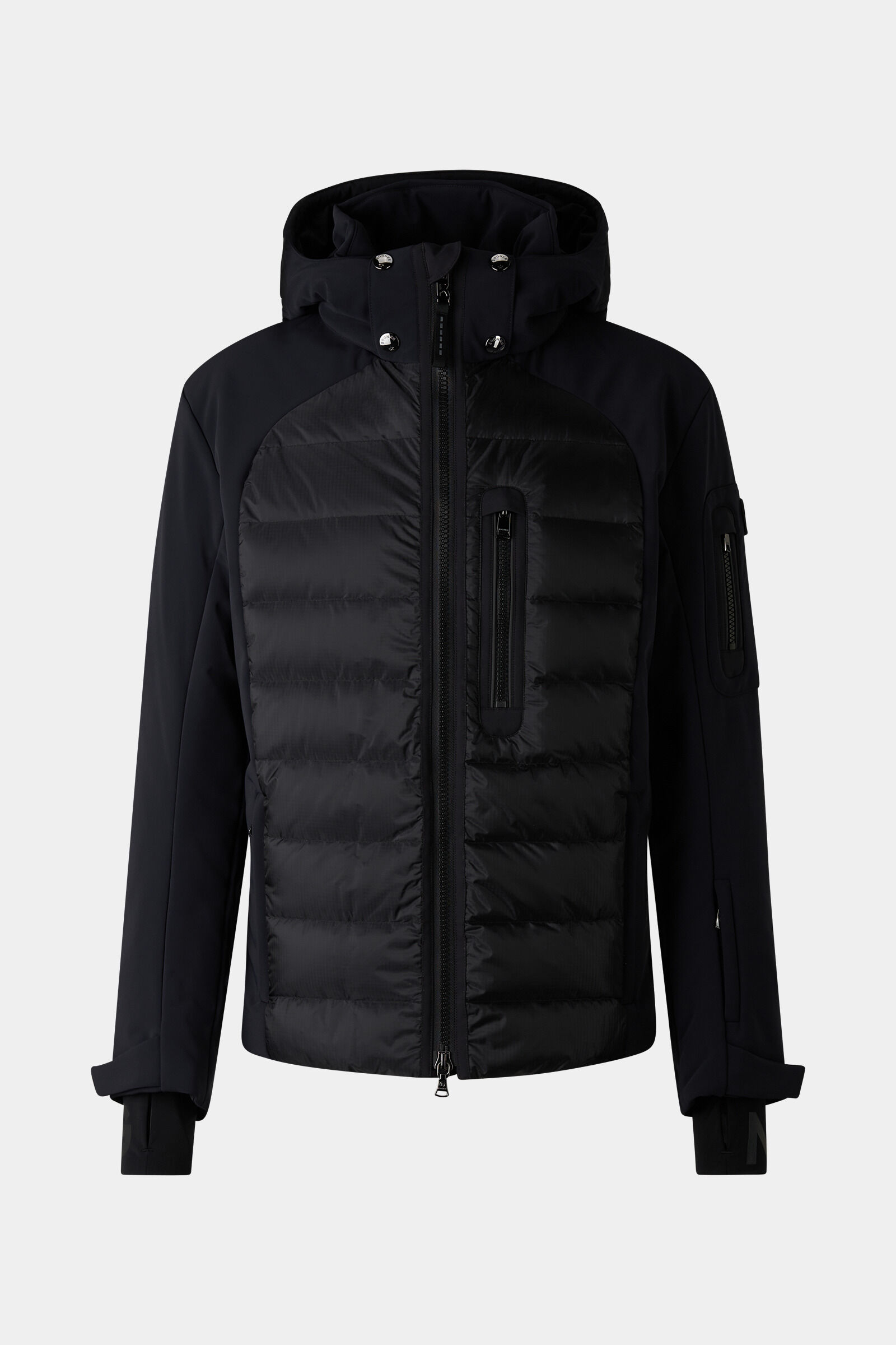 Zoran softshell ski jacket Black