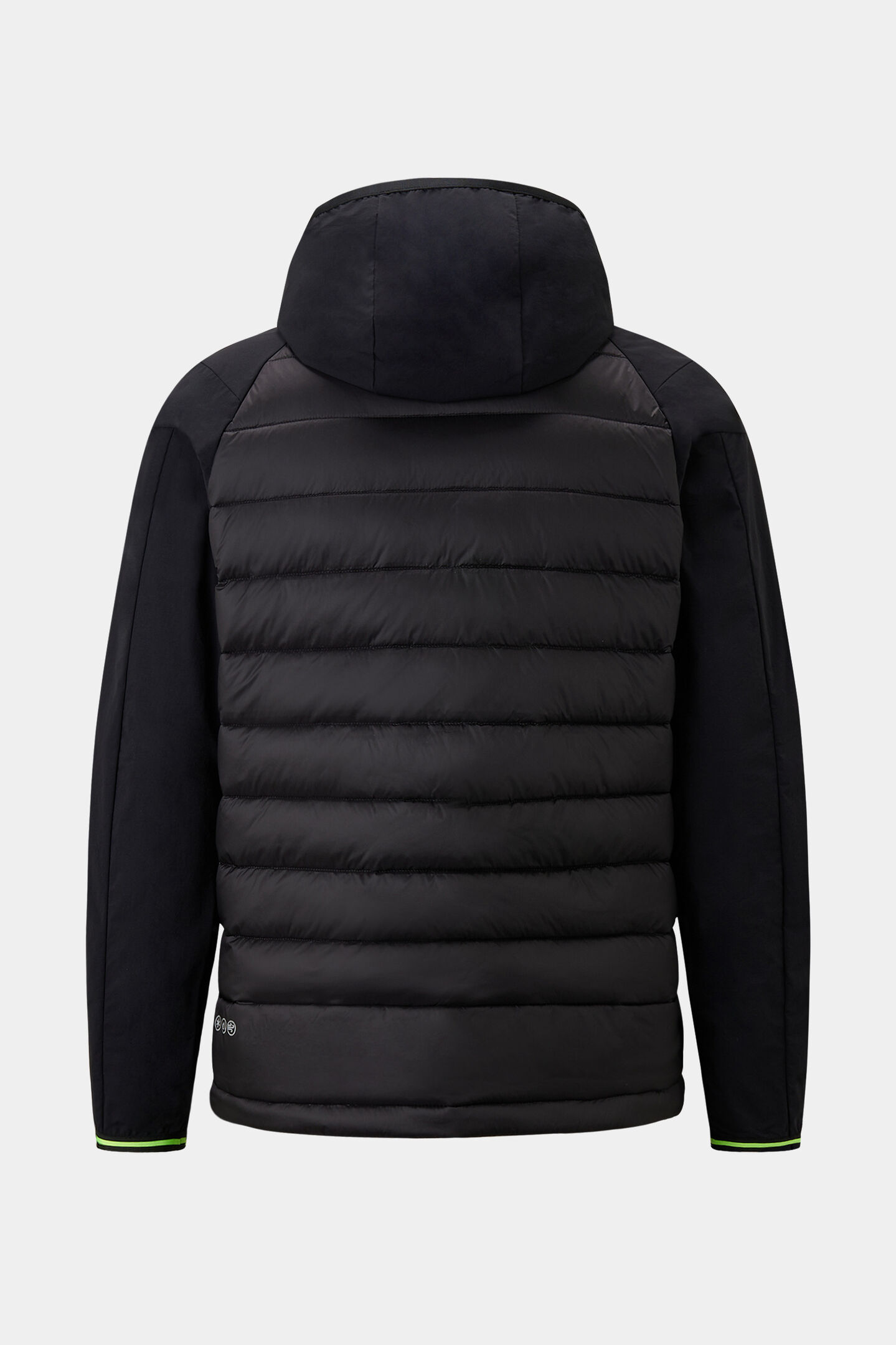Hybrid-Steppjacke Kegan Schwarz