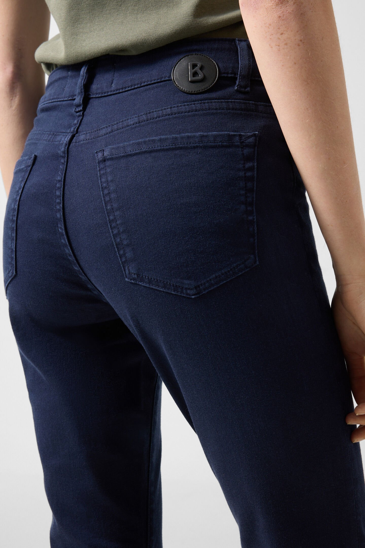 7/8 slim fit jeans Julie Navy blue