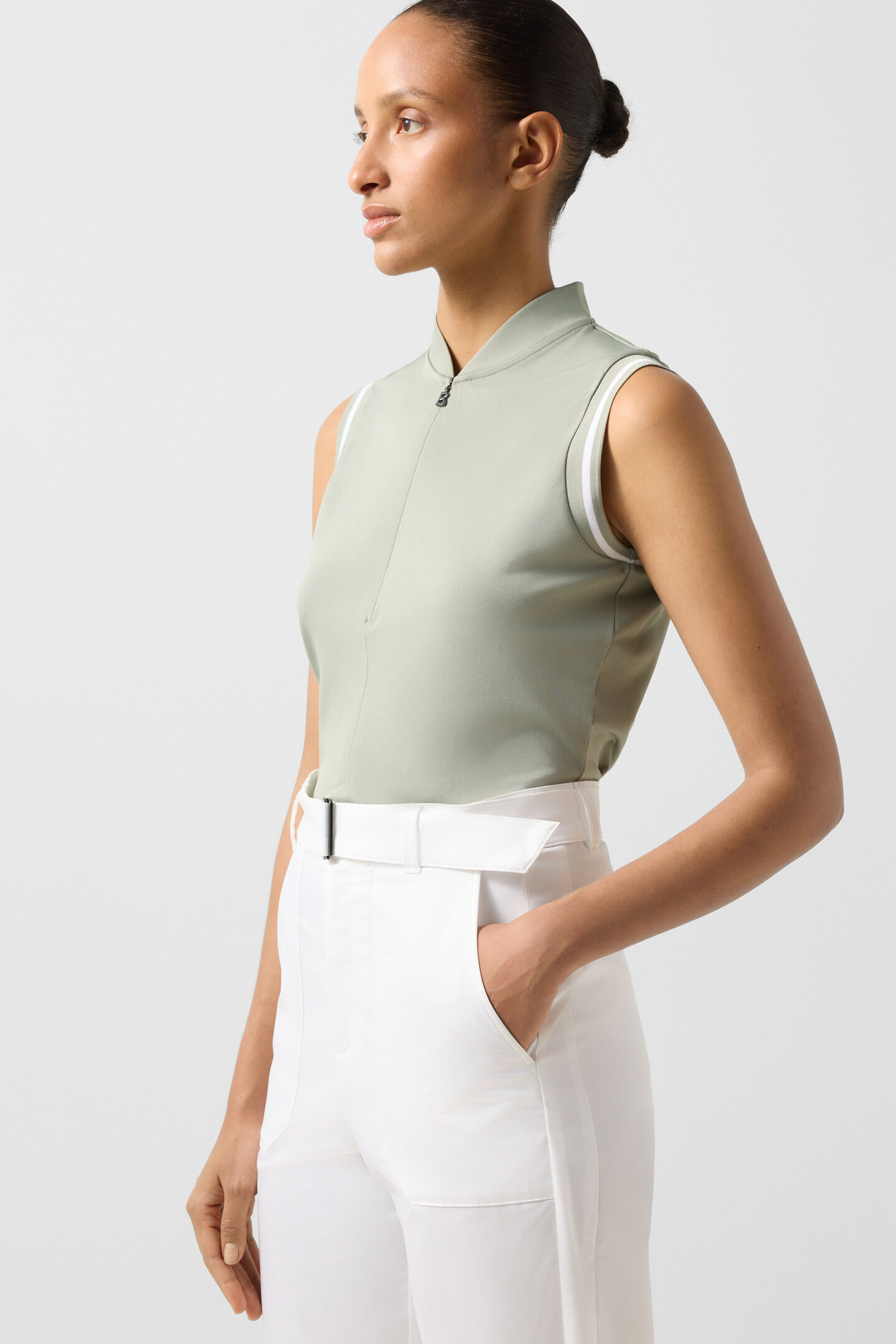 Evi polo top Eucalyptus