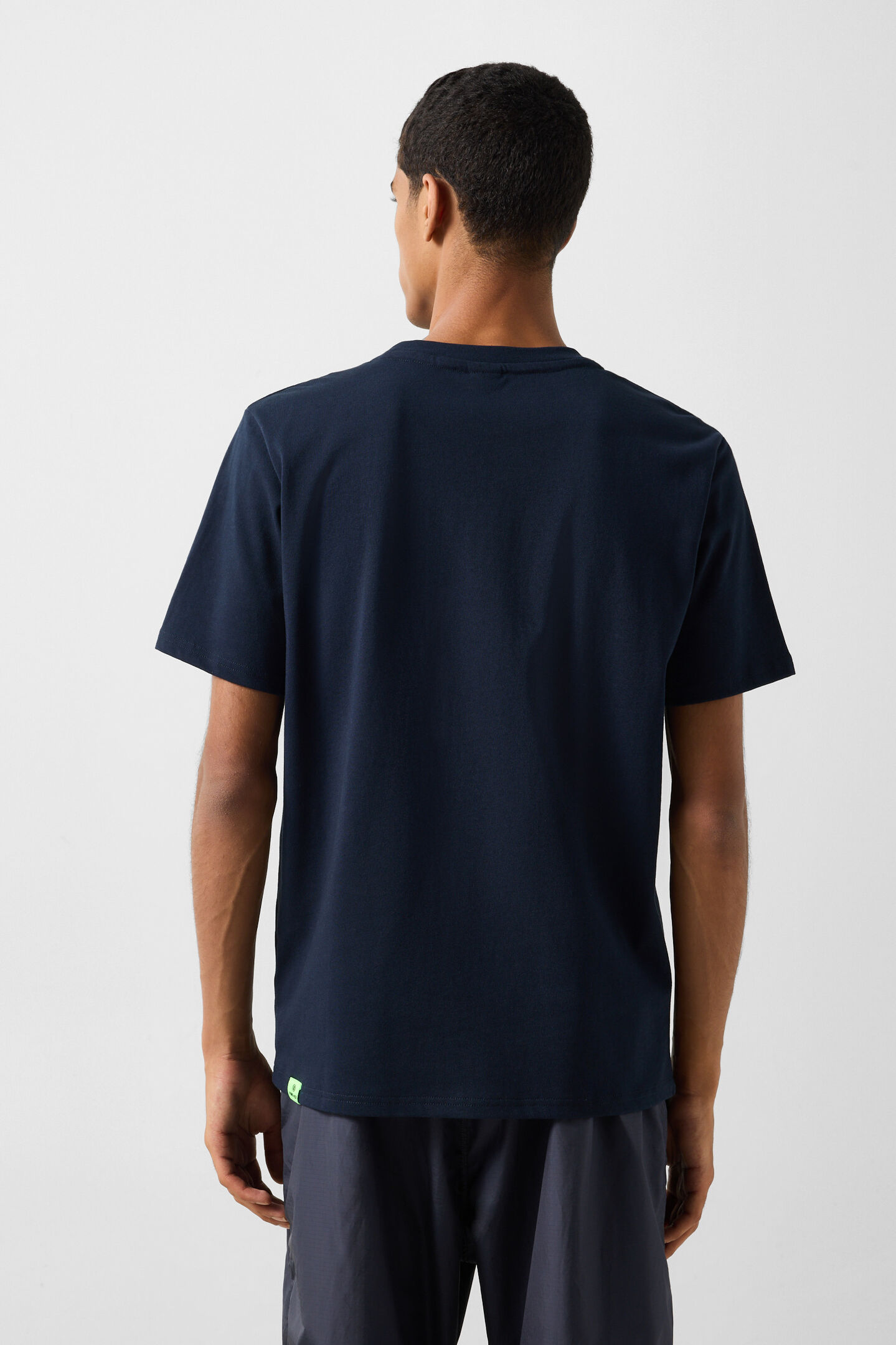 Baumwoll-T-Shirt Mick Navy