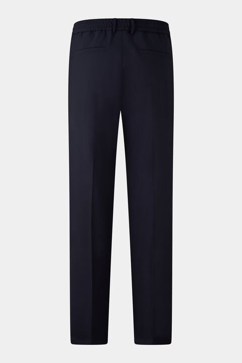 Pleated trousers Marcus Navy blue Pleated trousers Marcus Navy blue