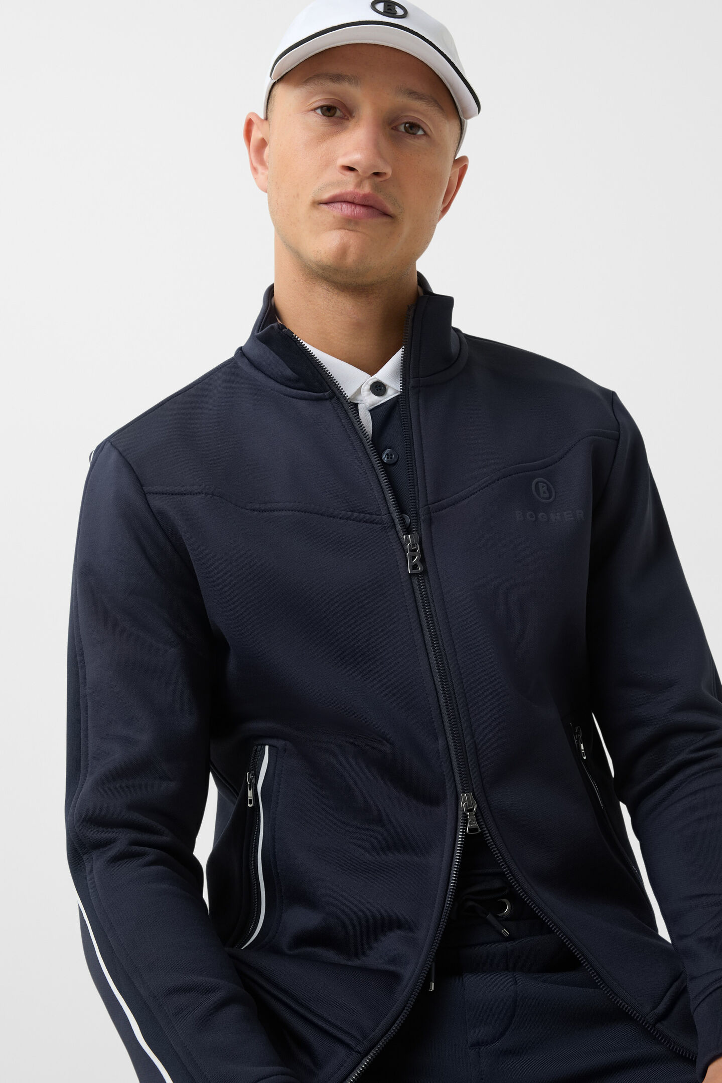 Sweatjacke Zanto Navy-Blau