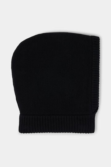 Berny scarf hat Black Berny scarf hat Black