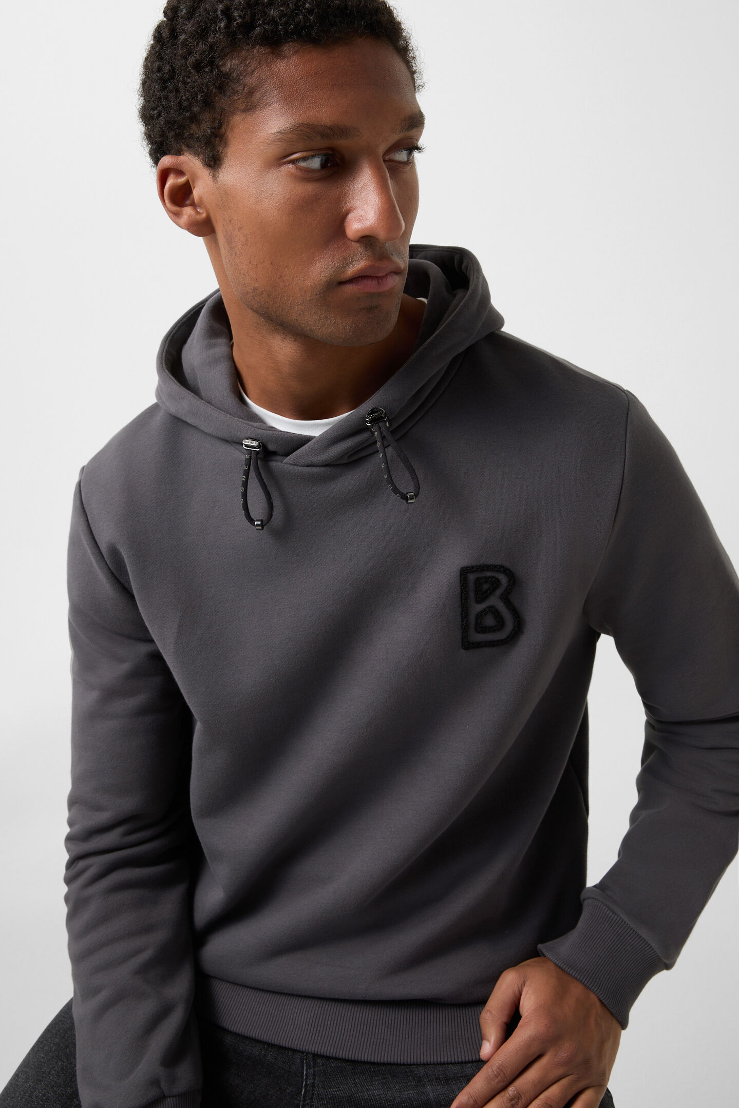 Maurice hoodie Anthracite