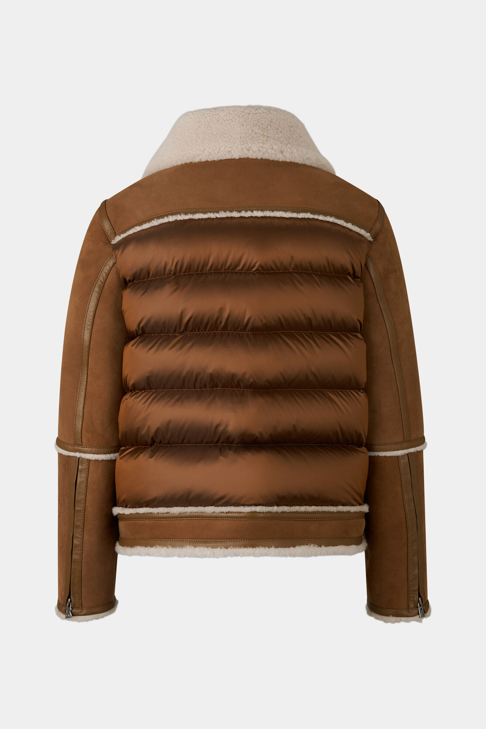 Pelina lambskin quilted jacket Camel