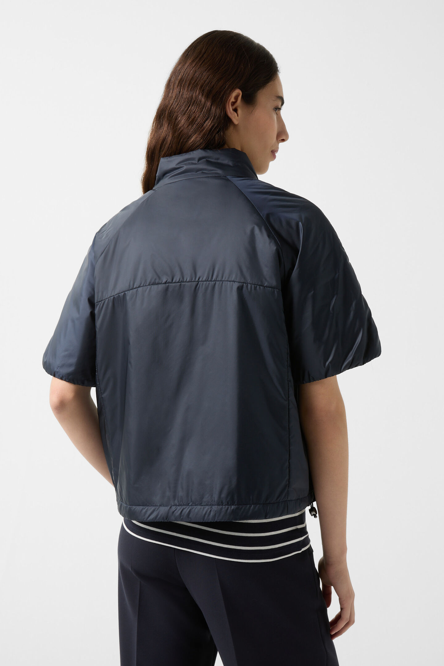 Britany short-sleeved jacket Navy blue
