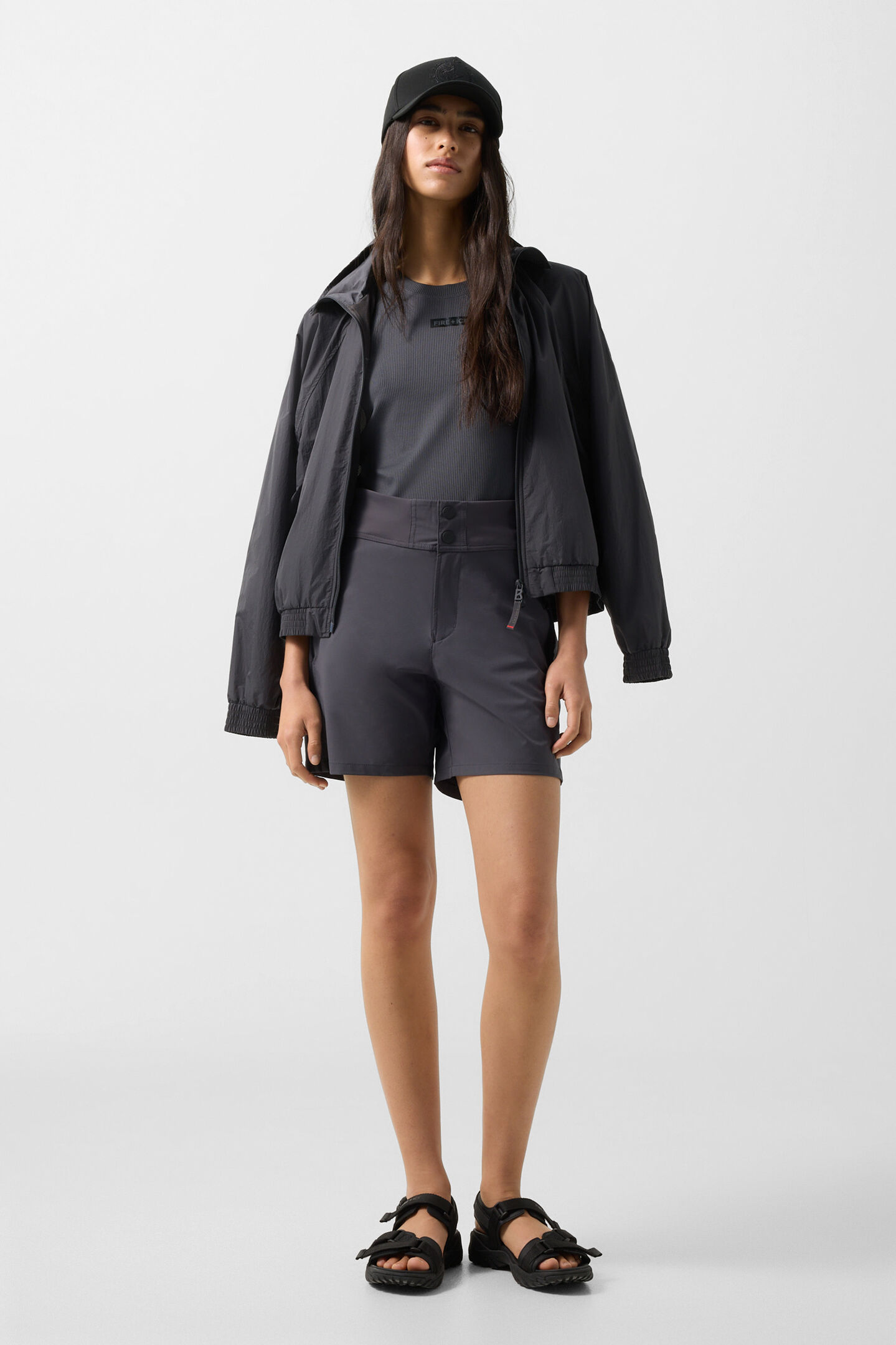 Pya functional shorts Anthracite