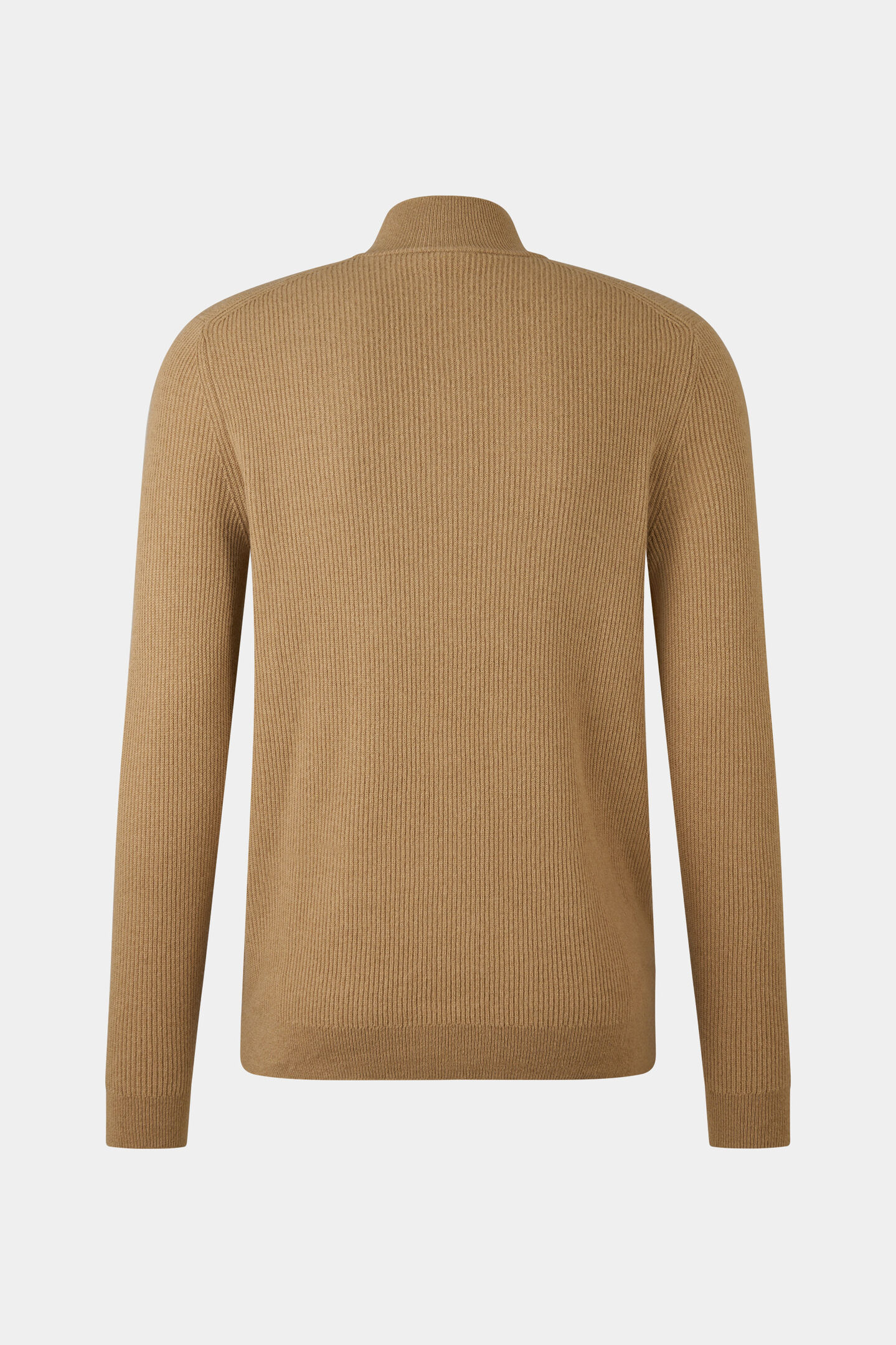 Pure new wool cashmere troyer Derek Camel