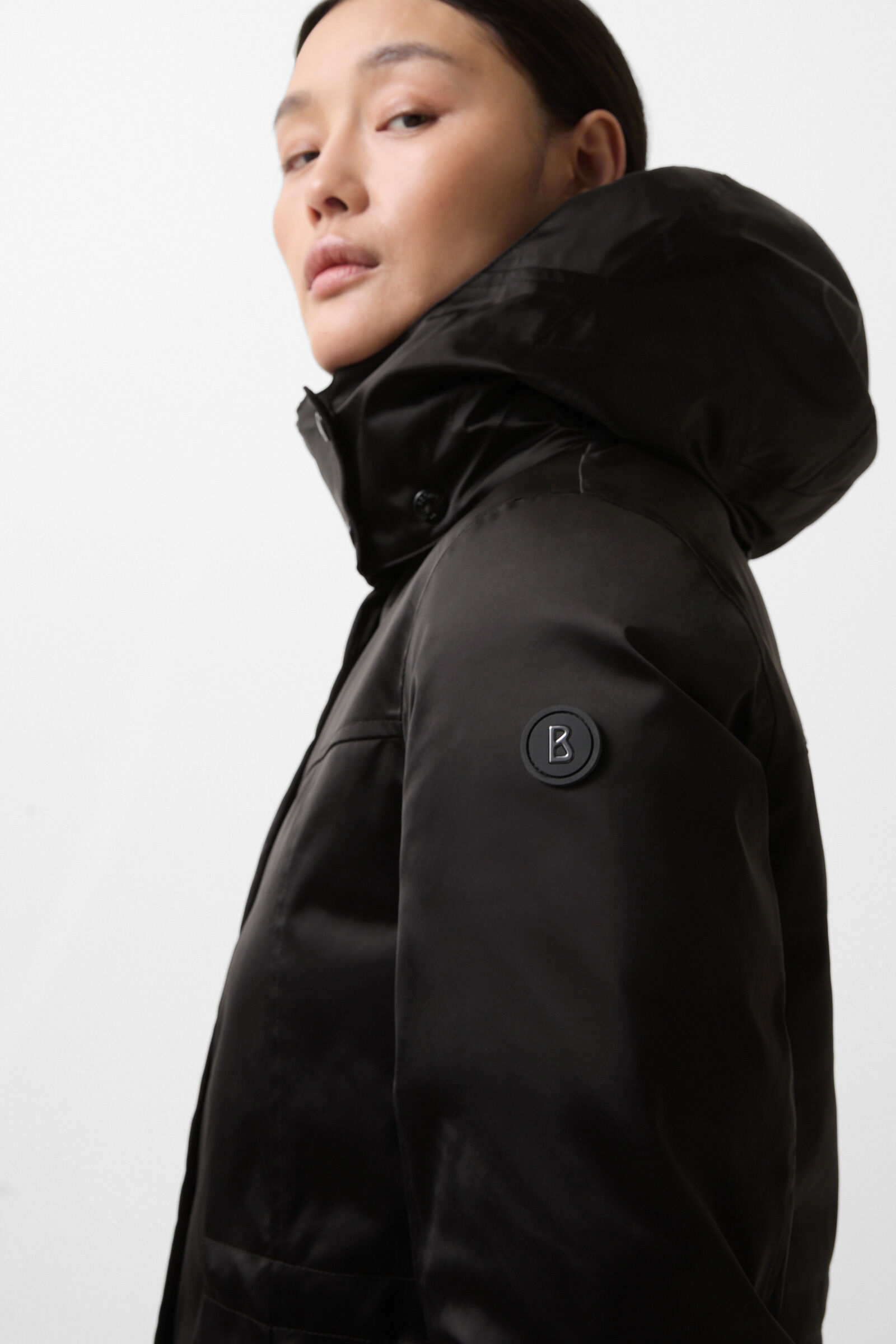 Manteau de duvet Lynn Noir