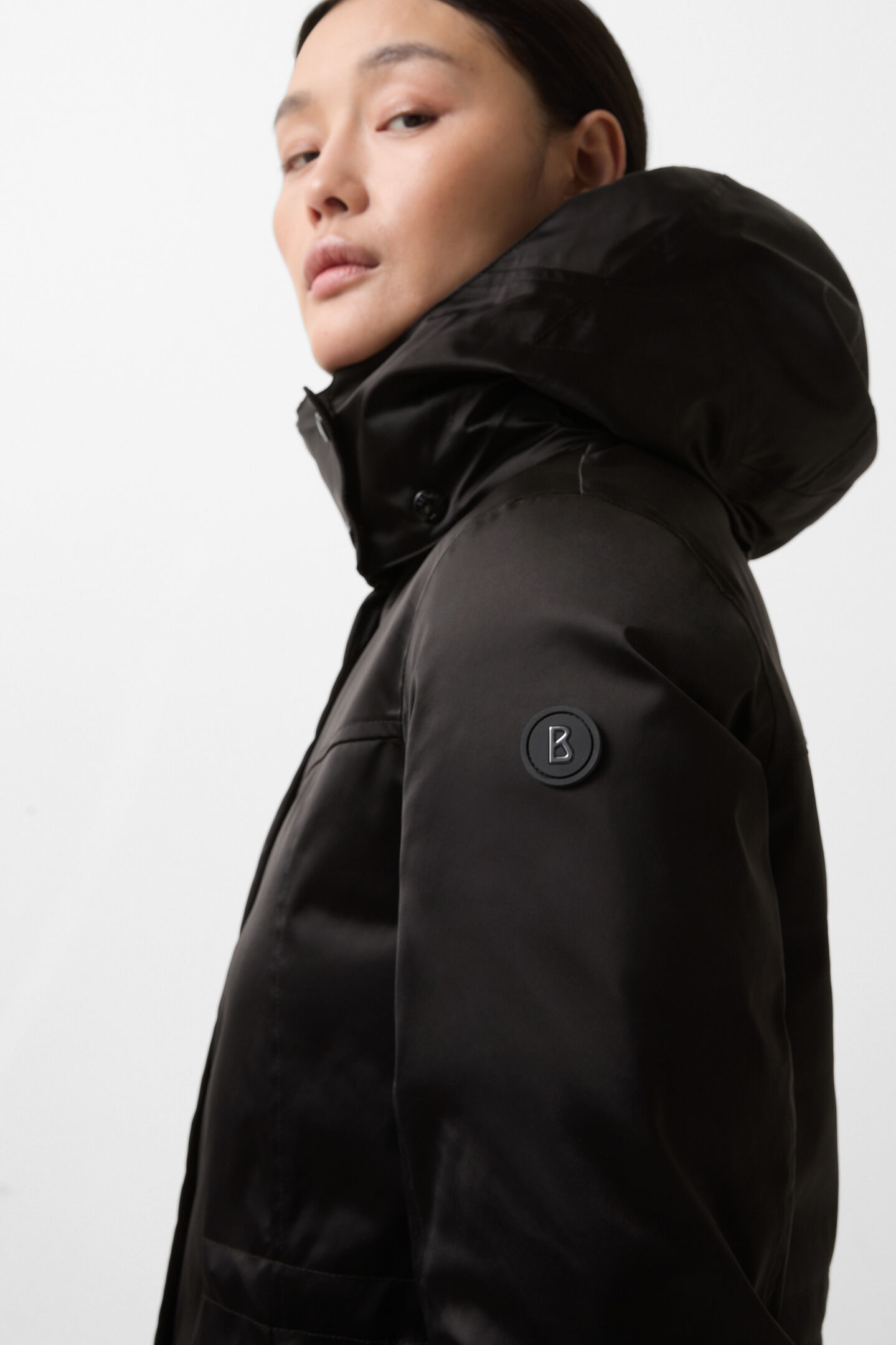 Lynn down coat Black