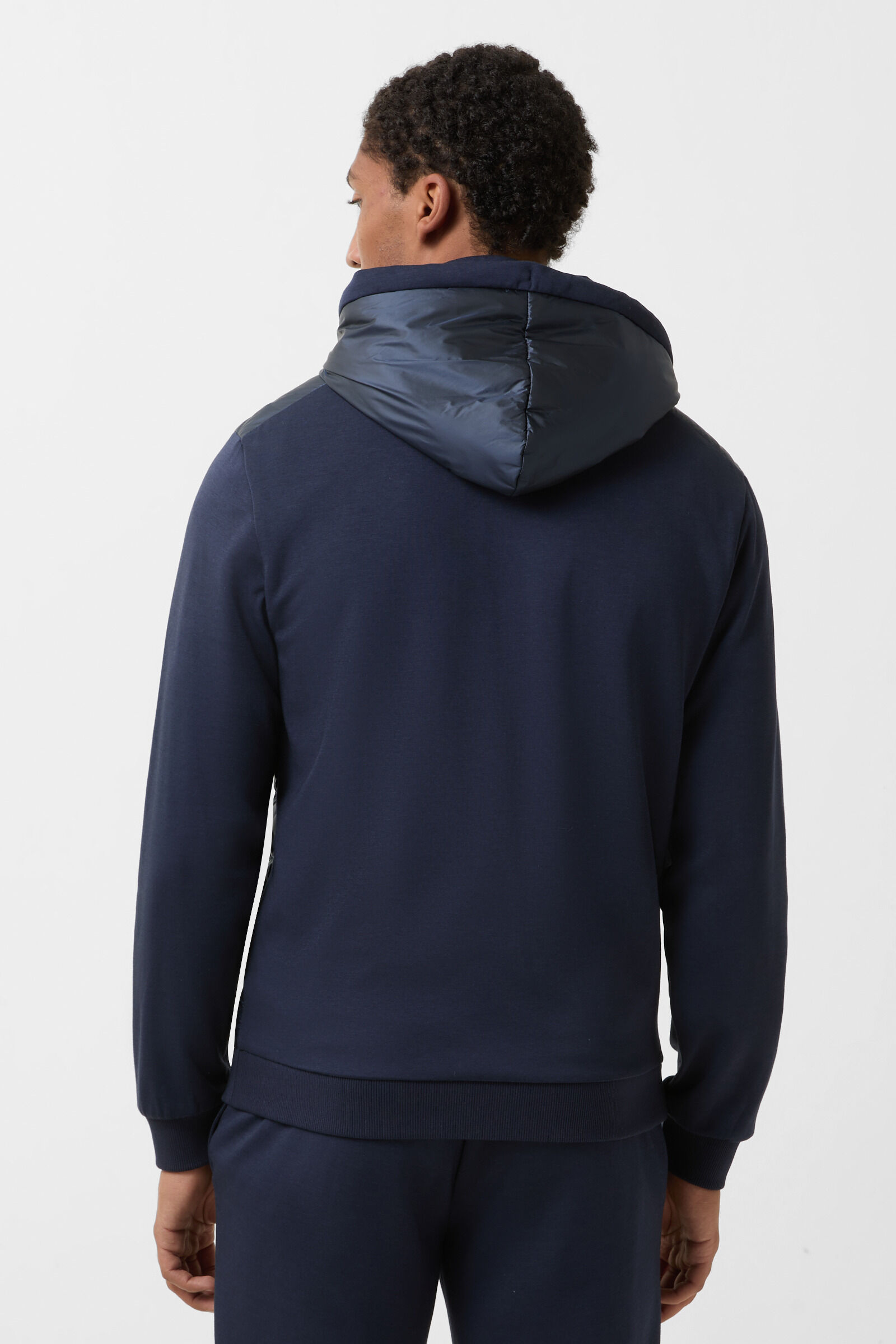 Sven hybrid jersey jacket Navy blue