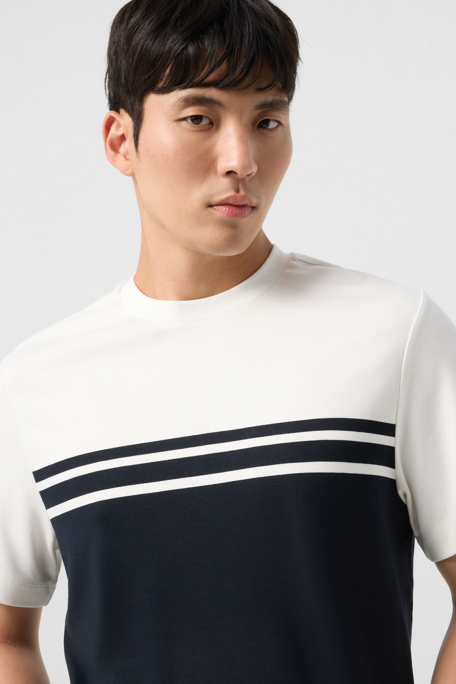 T-shirt Pete Black/cream
