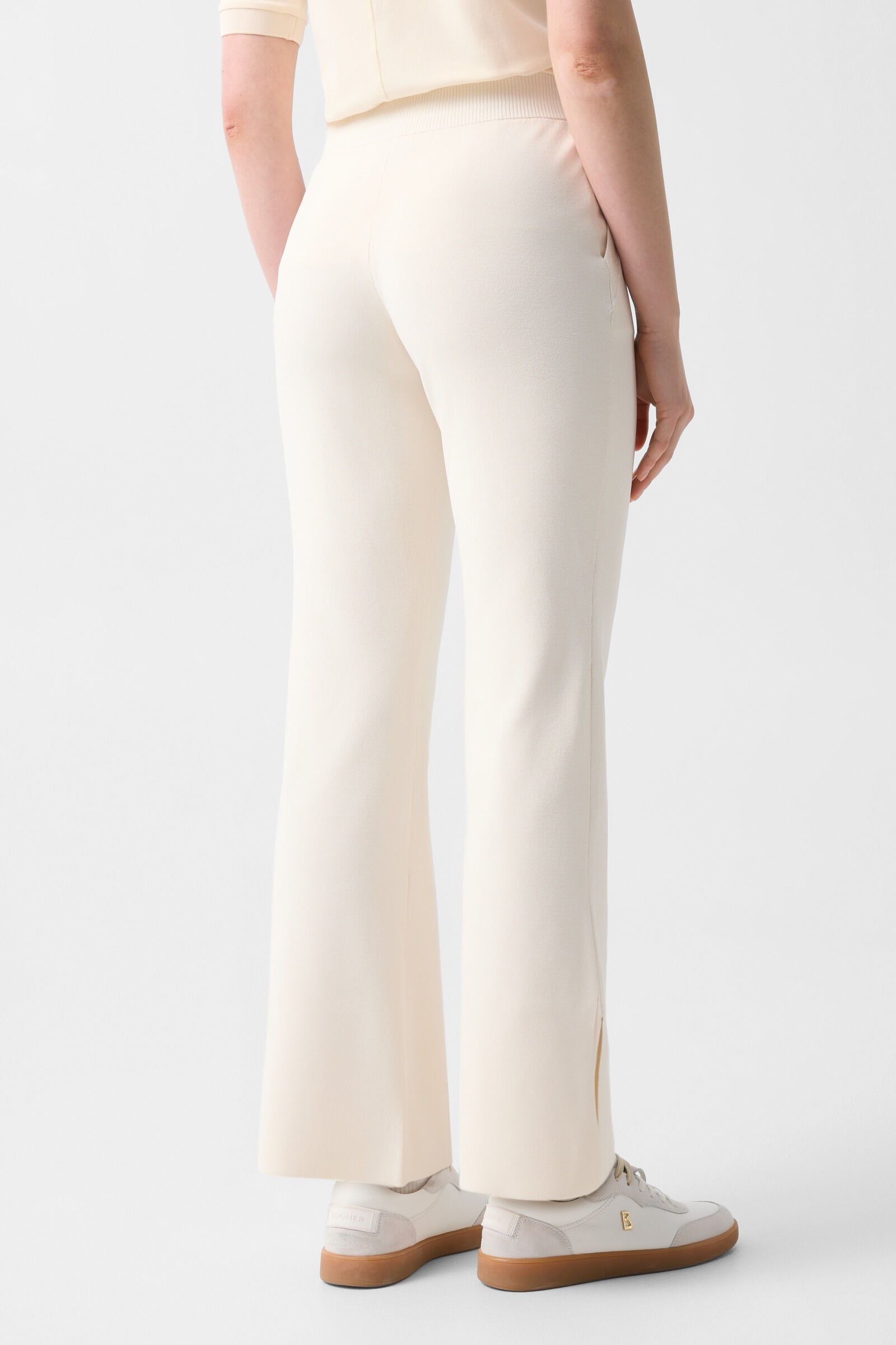 Josie knitted trousers Cream