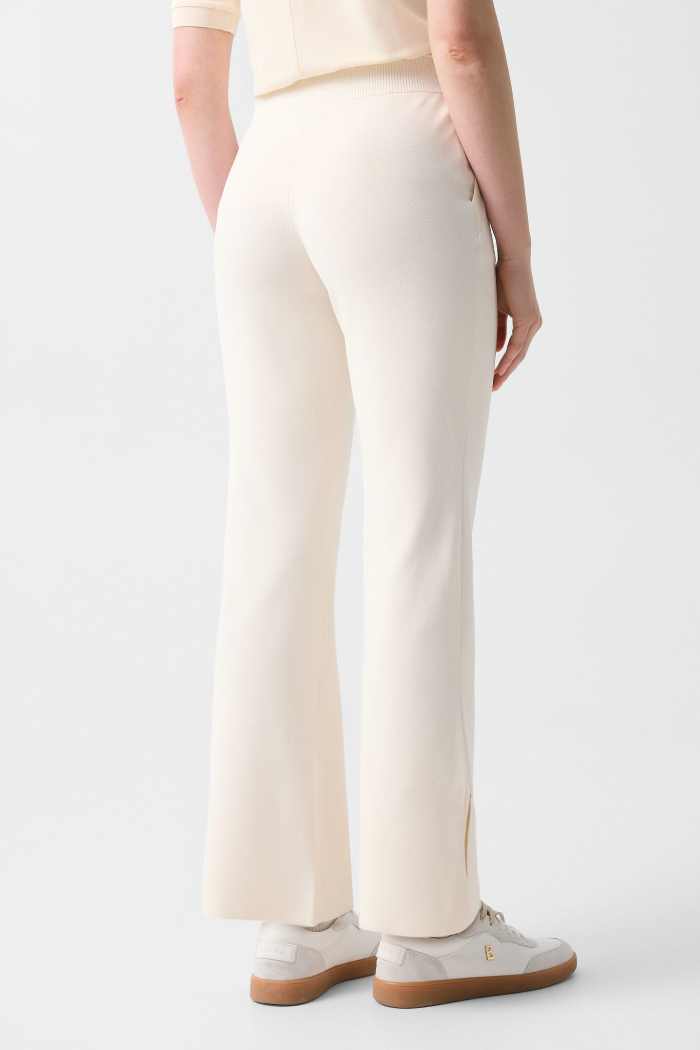 Josie knitted trousers Cream