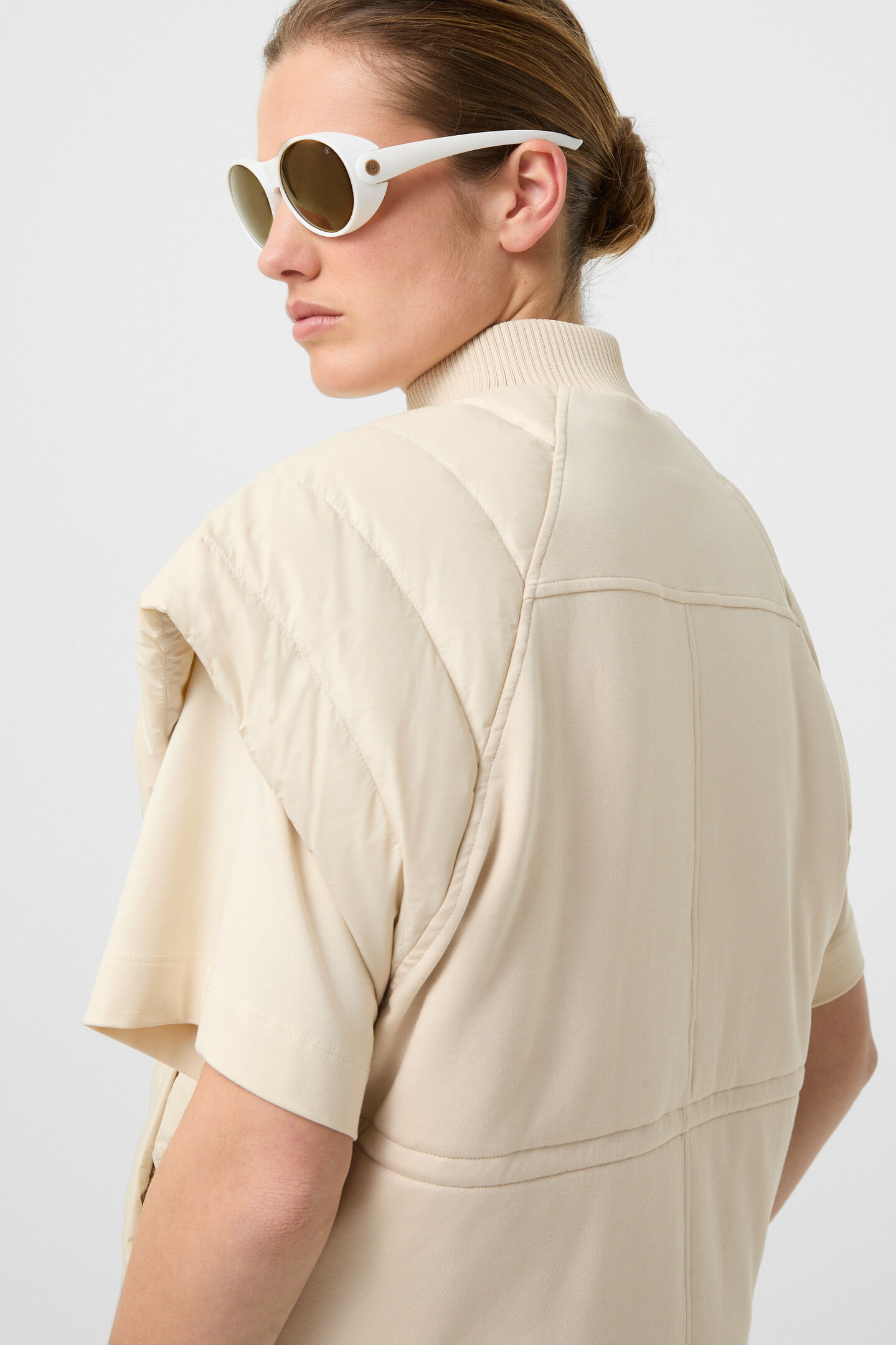 Hybrid-Daunenweste Nahla Sand