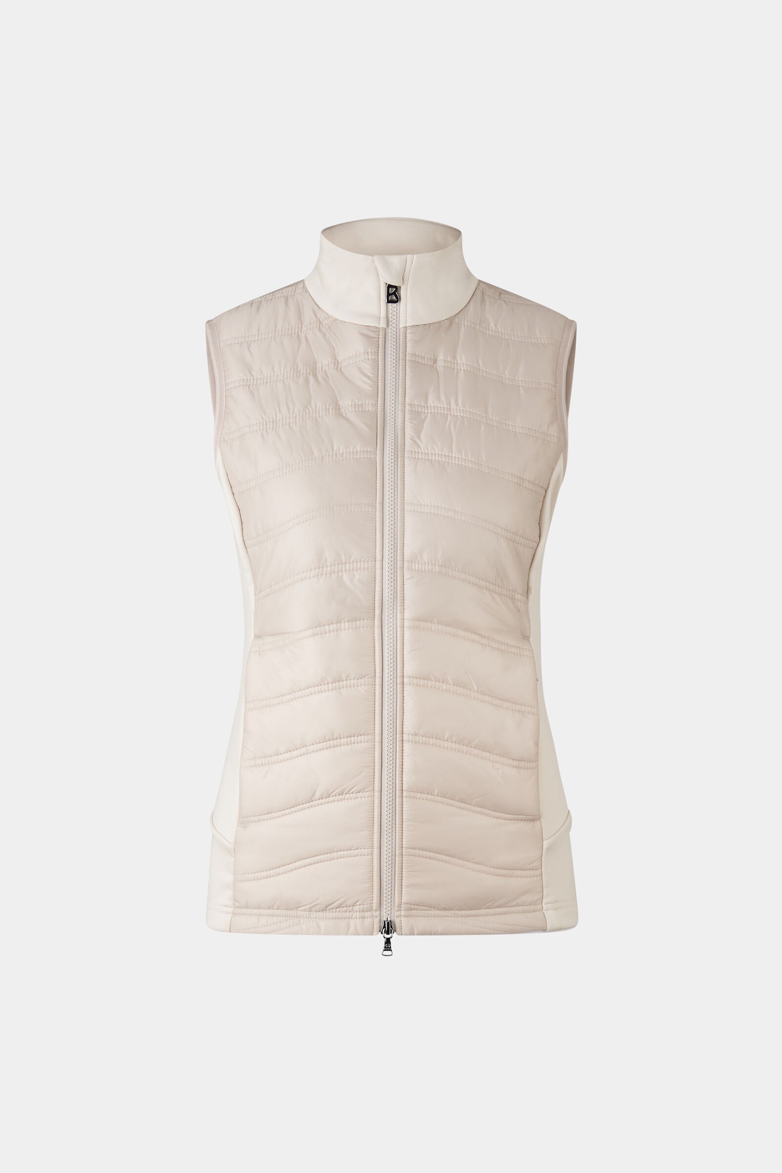 Fibi mid-layer hybrid waistcoat Sand