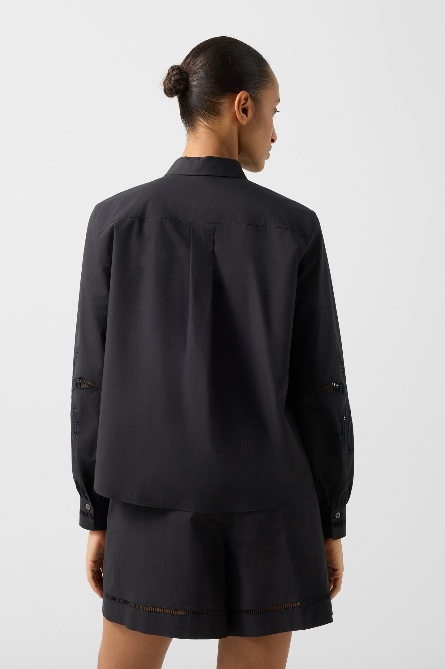 Hemdbluse Summer Schwarz