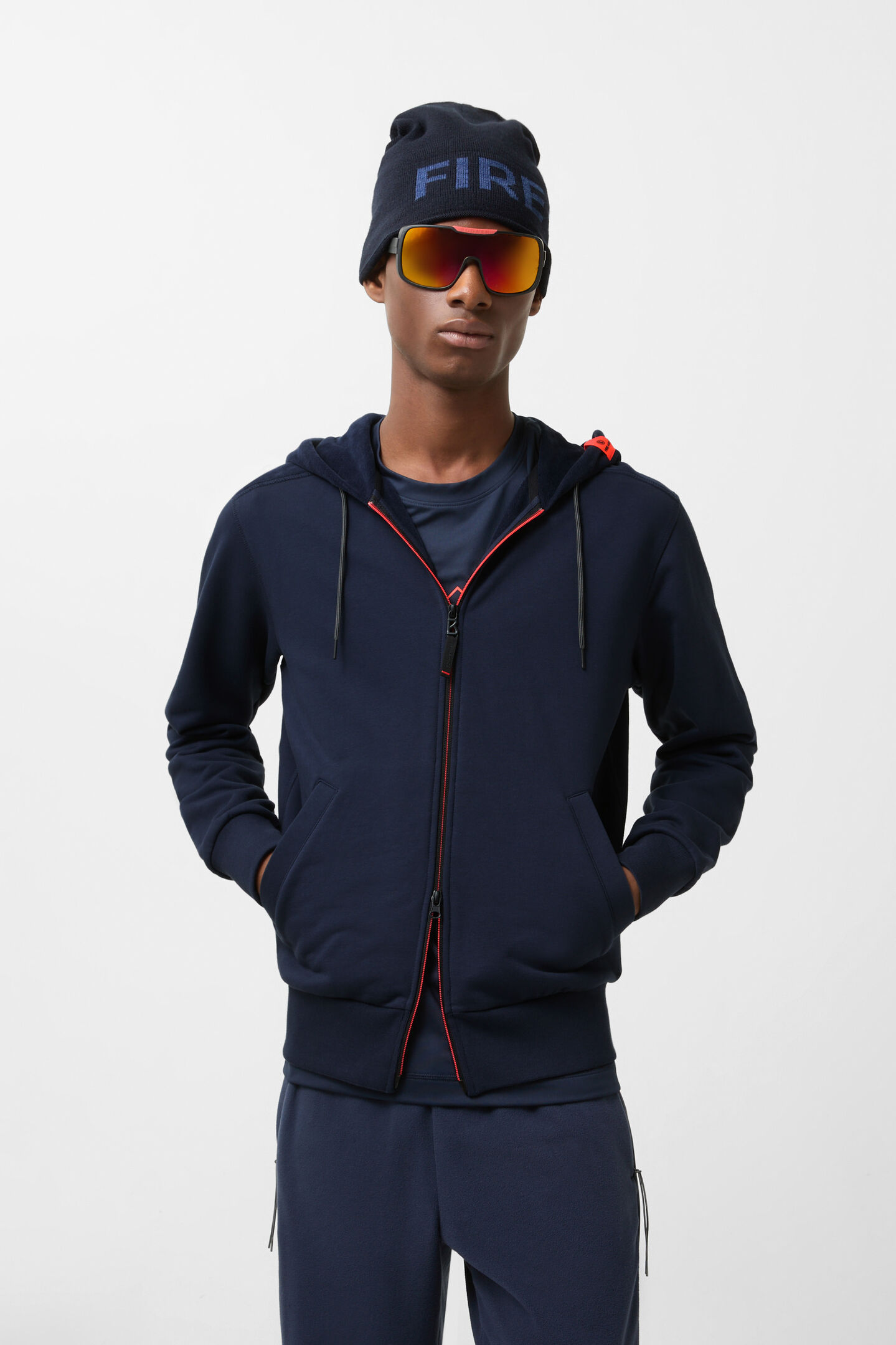 Kano jersey jacket Navy blue