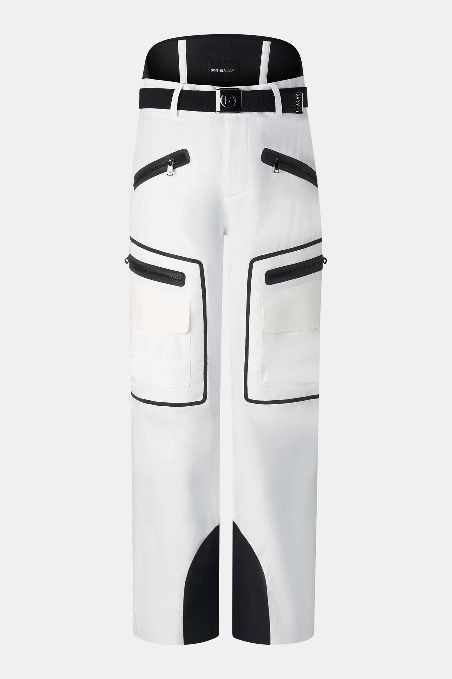 Bond Cargo Ski Trousers Off-white/black
