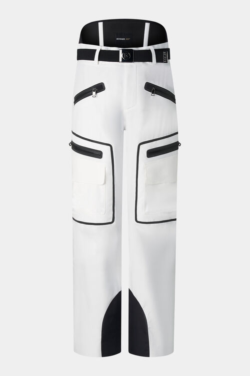 Bond Cargo Ski Trousers Off-white/black