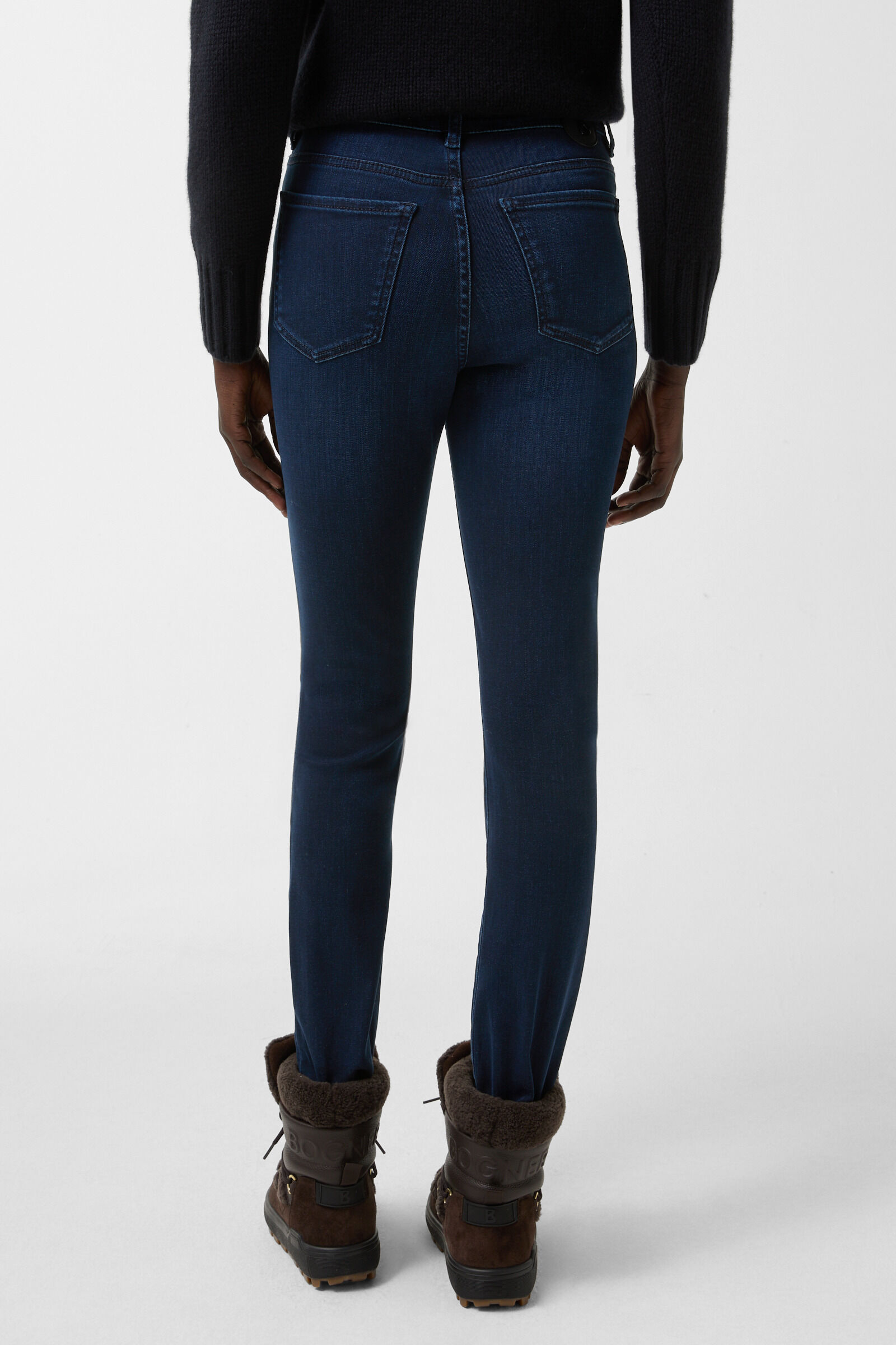 7/8 slim fit jeans Julie Dark Denim Blue