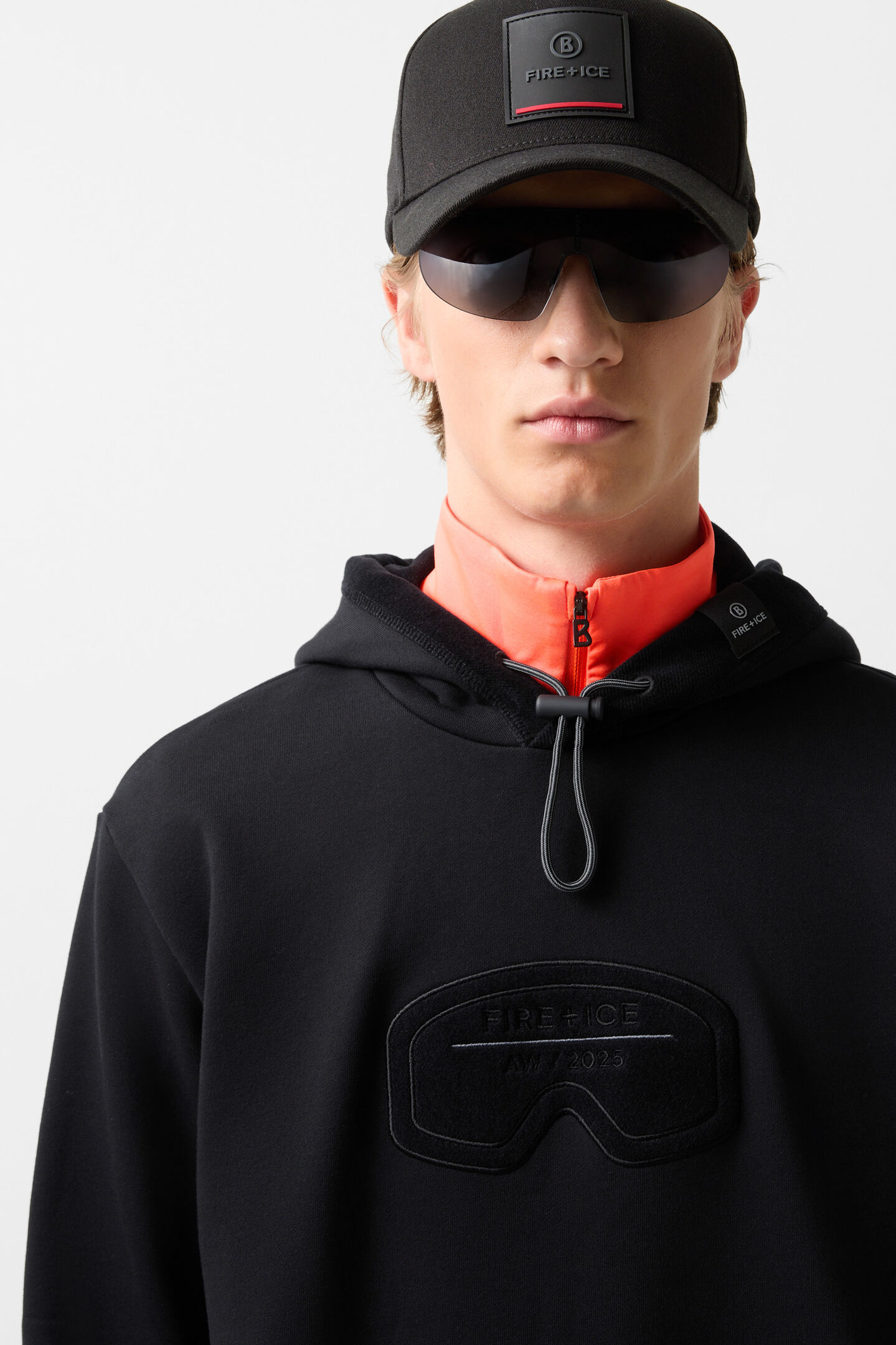 sweat à capuche Kristan Noir