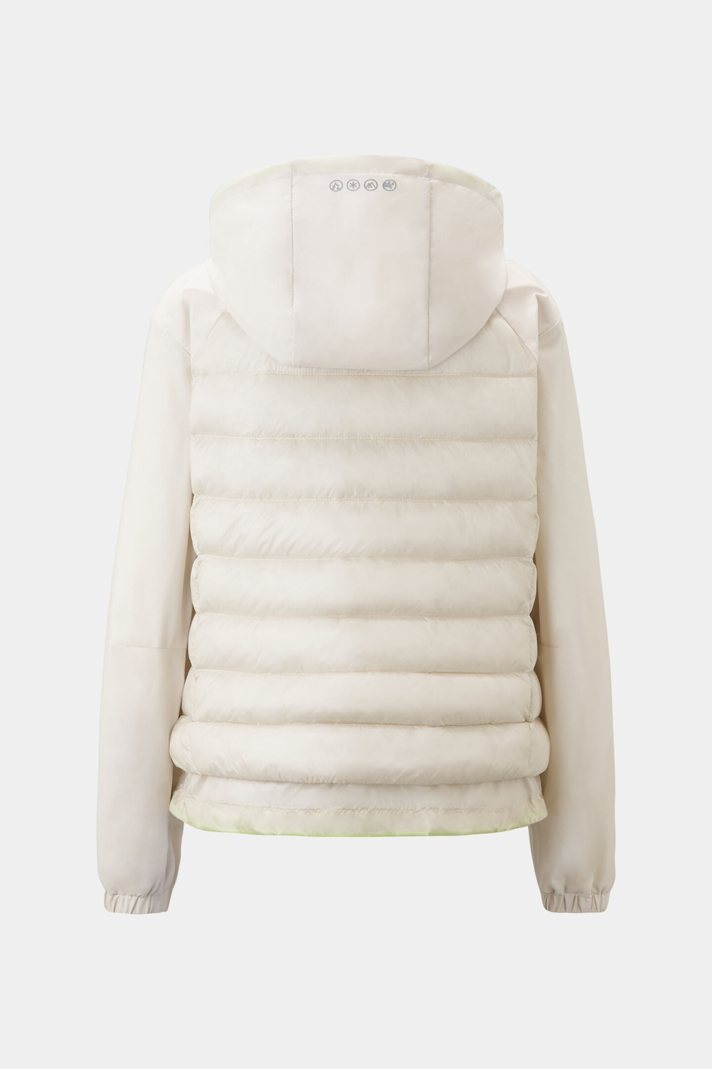 Magan hybrid quilted jacket Sand