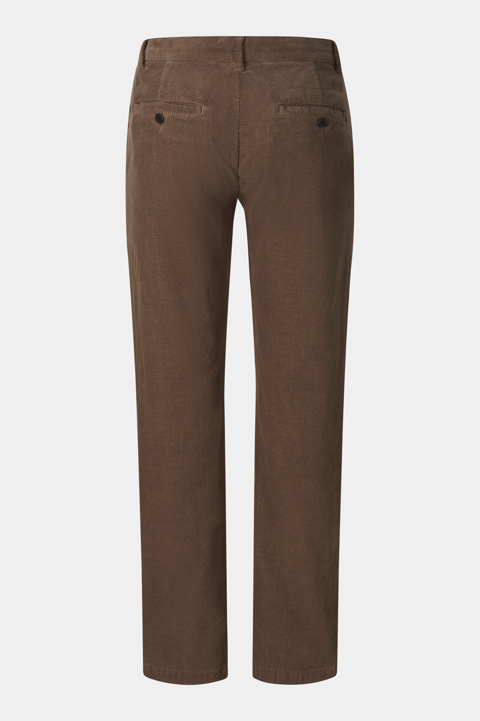 Riley Casual Corduroy Trousers Brown