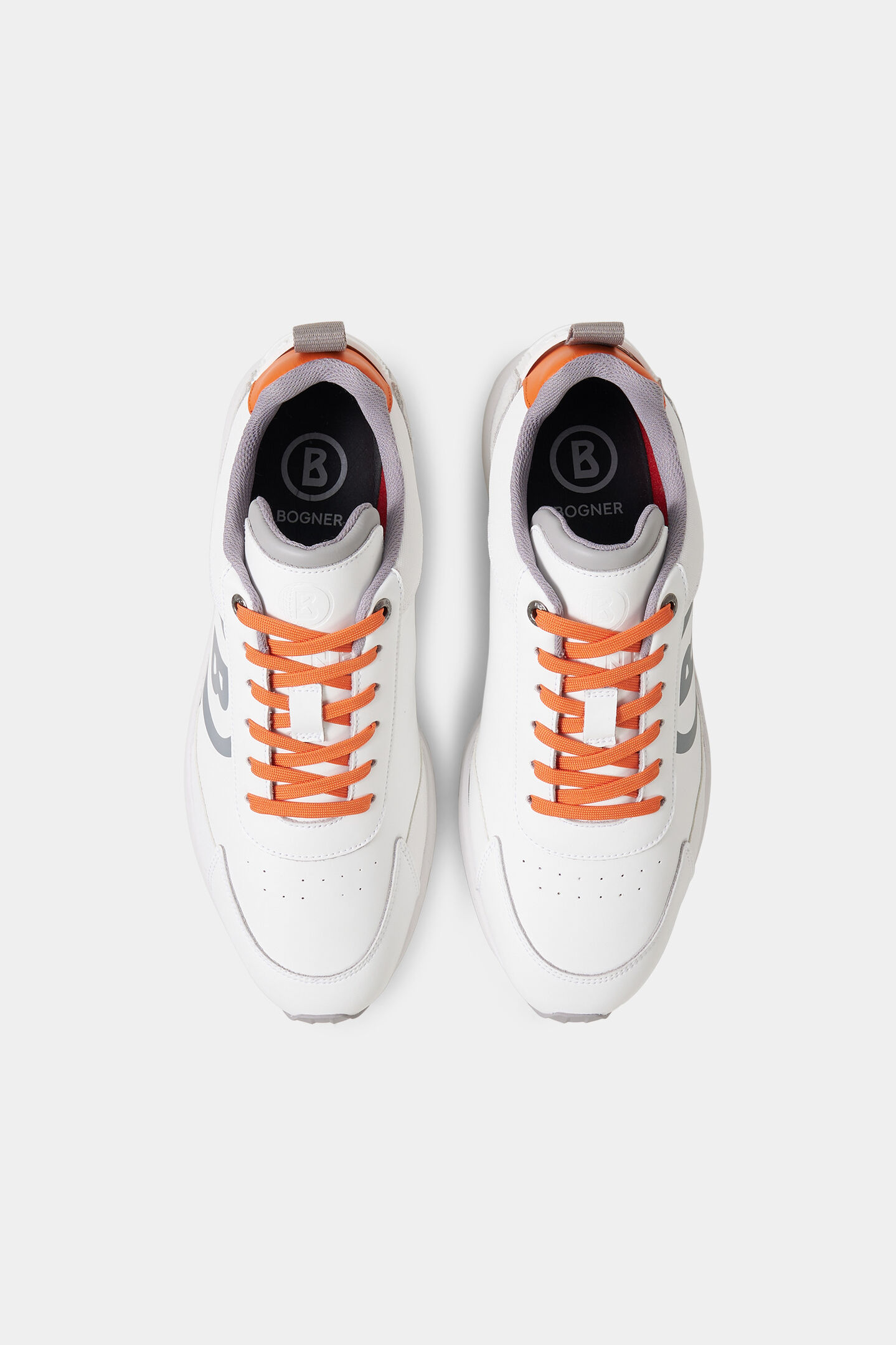 Golf Sneaker Wei&szlig;/Orange