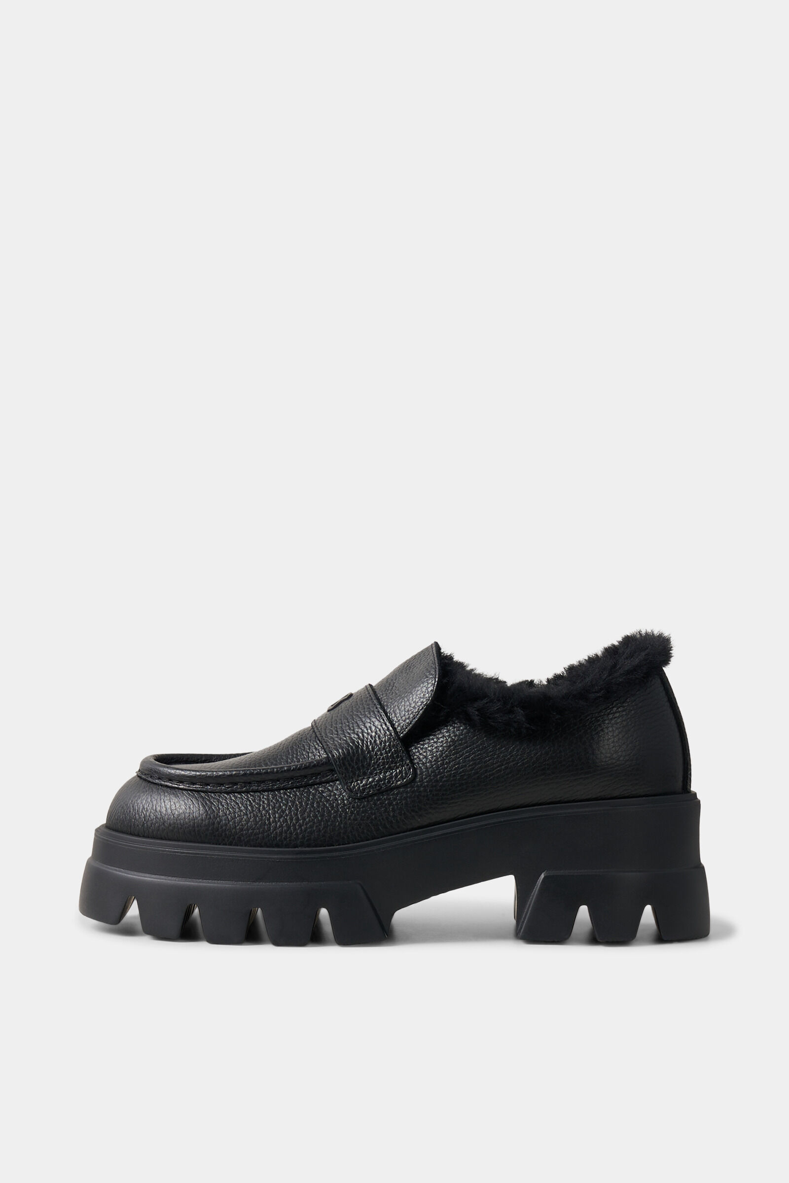 Plateau-Loafer Sapporo Schwarz