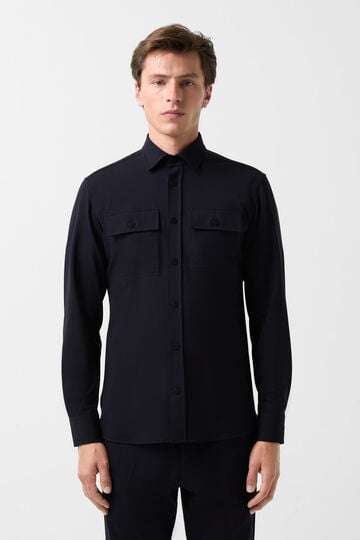 Hemd Clive Navy-Blau Hemd Clive Navy-Blau